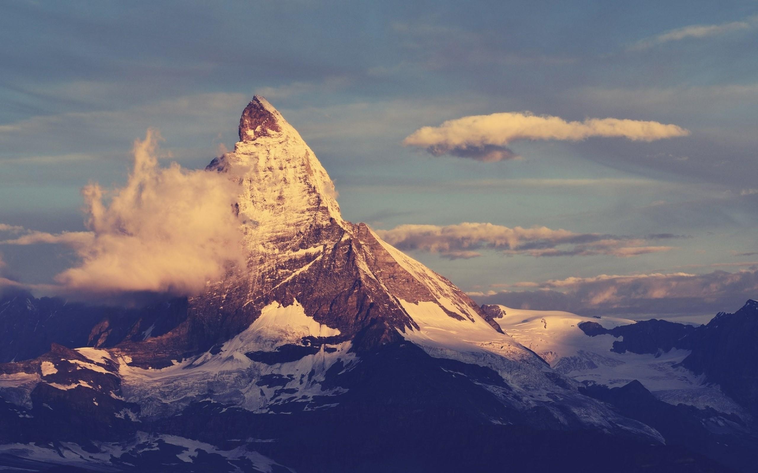 2560x1600 mountains, landscapes, Switzerland, Matterhorn wallpaper, Desktop