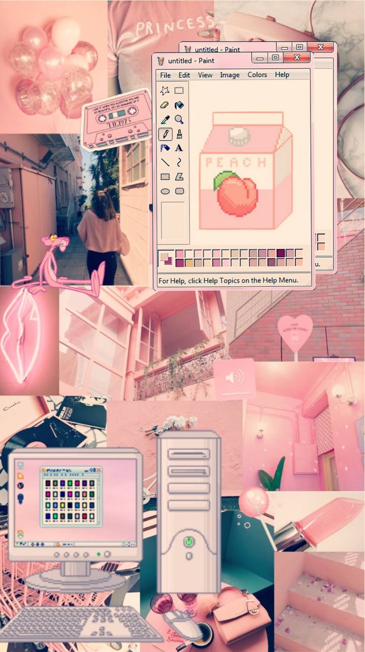 720x1280 Pink aesthetic wallpaper, Phone