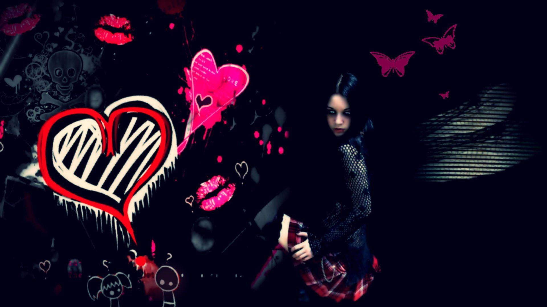 1920x1080 Emo Girl Wallpaper 1920×1080 Emo Girl Wallpaper 23 Wallpaper, Desktop