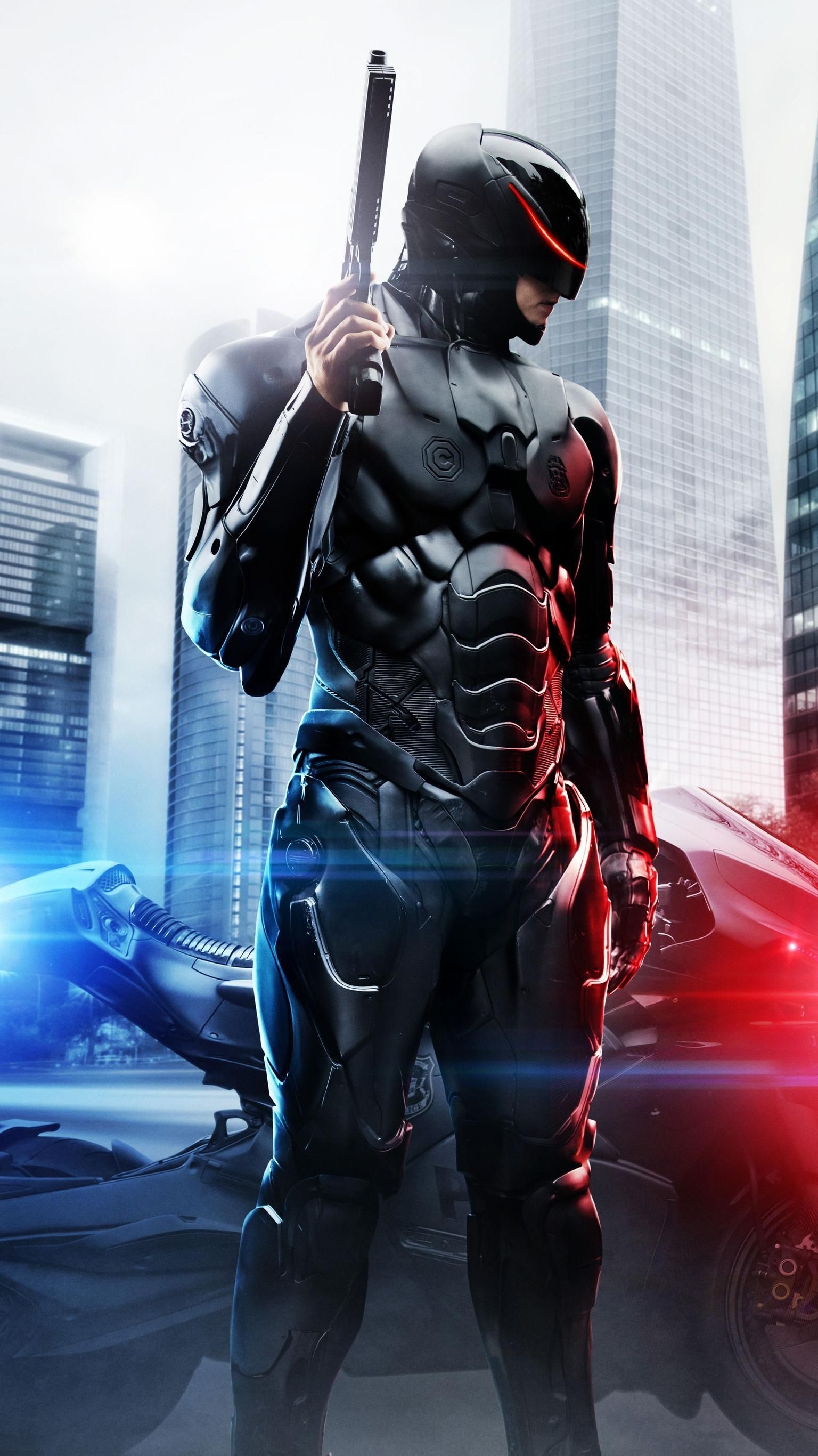 1540x2740 RoboCop (2014) Phone Wallpaper. Moviemania. Robocop, Movie wallpaper, Sci fi movies, Phone