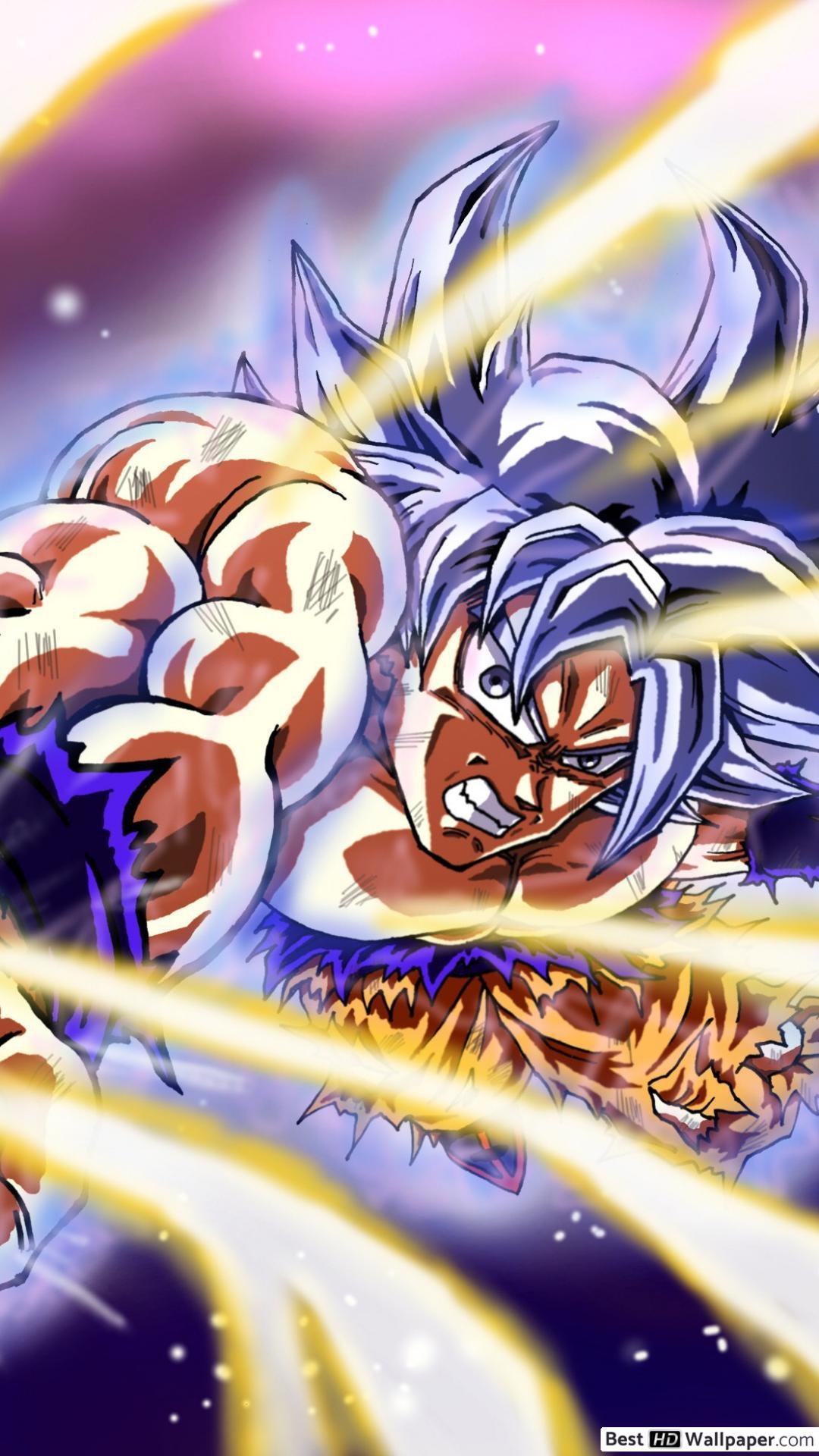 1080x1920 Dragon Ball Super Ultra Instinct HD wallpaper download, Phone