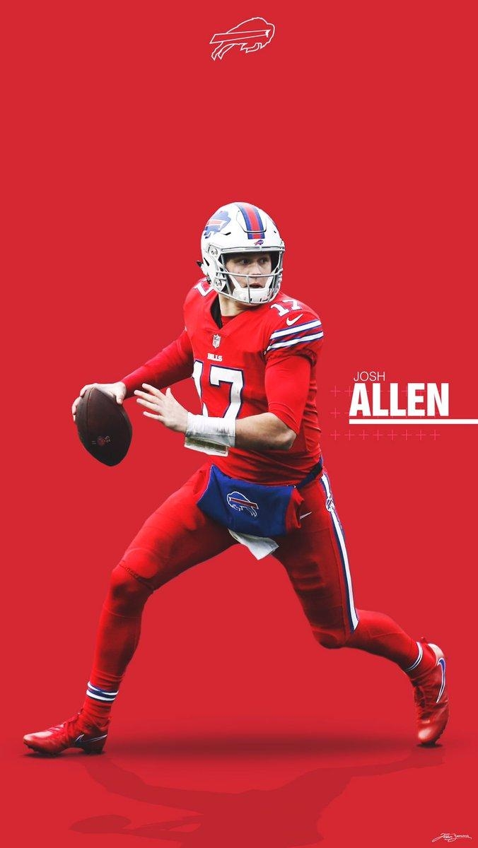 680x1200 Josh Allen Buffalo Bills.twitter.com, Phone