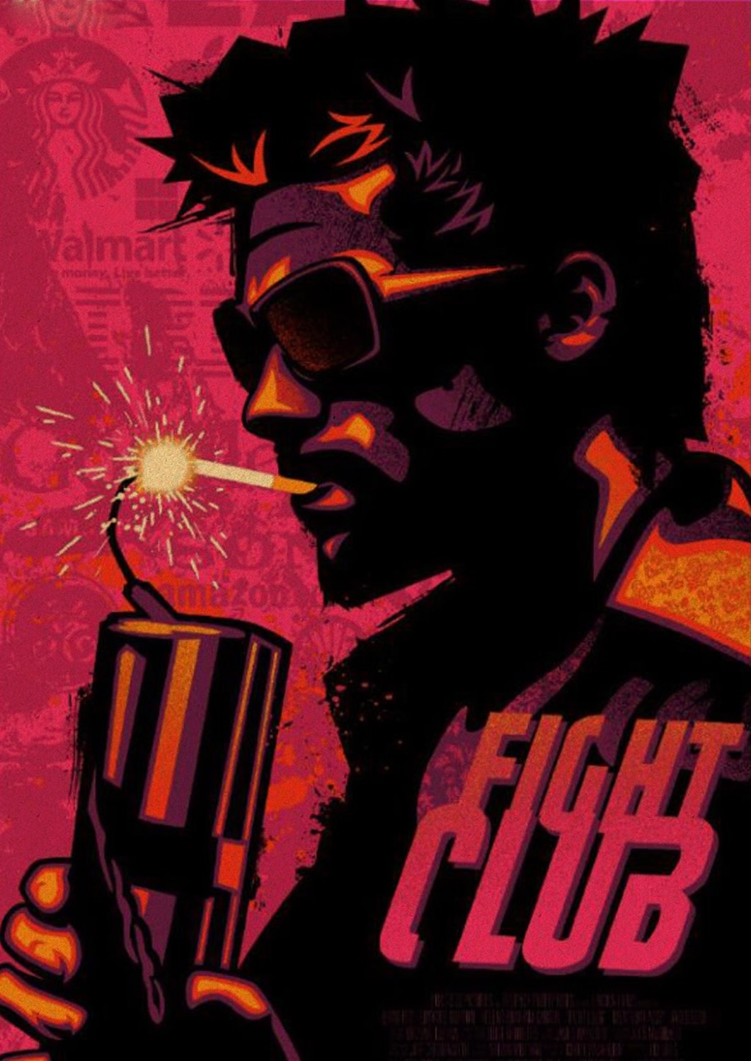 1070x1500 Buy three to send one Classic movie poster Fight Club Posters vintage Kraft poster Pinturas decorativa Cafe decoration poster. Painting & Calligraphy, Phone