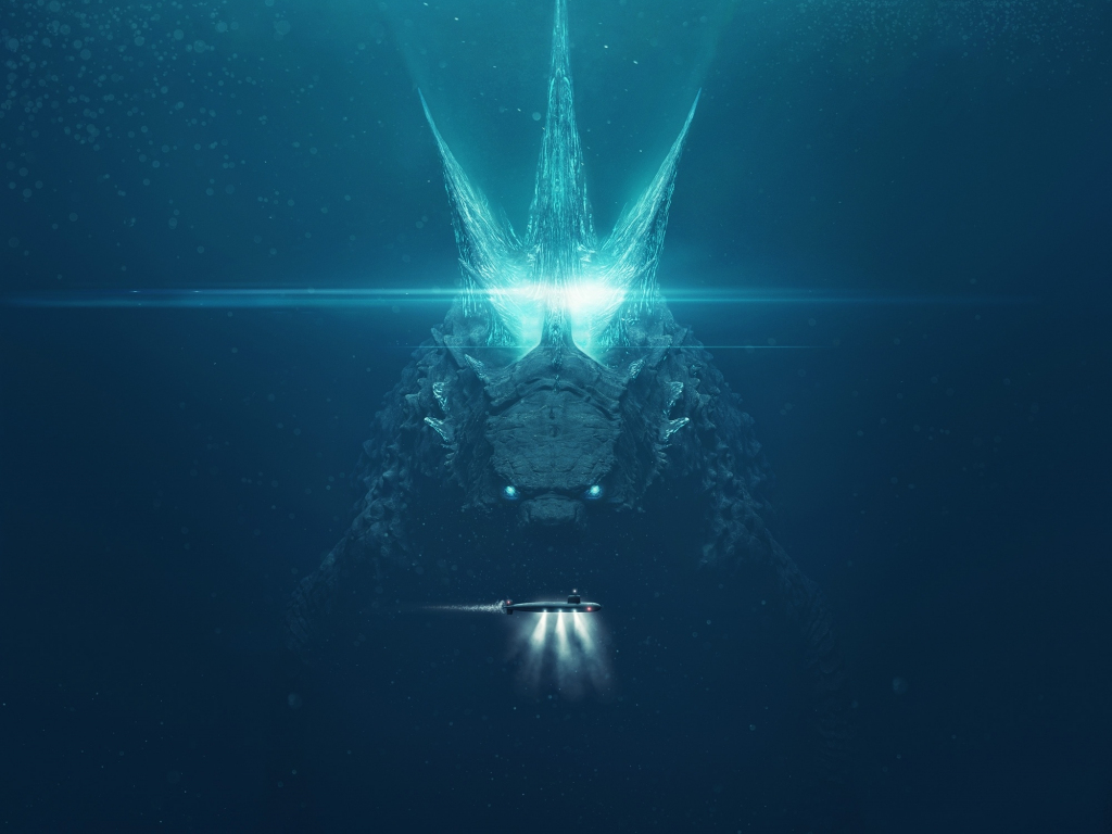 1030x770 Godzilla: king of the monsters, fan art wallpaper, HD image, picture, background, ba8009, Desktop