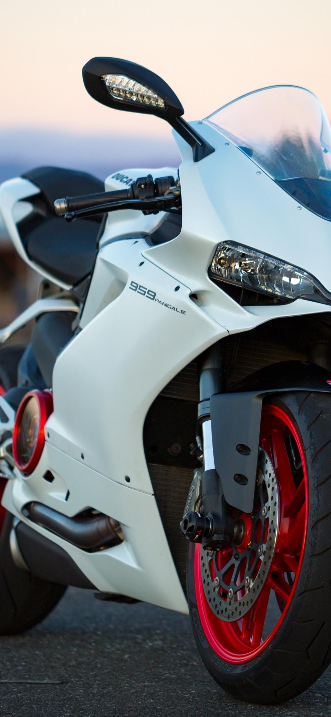 1130x2440 Download  wallpaper ducati 959 panigale, bike, superbike, Phone