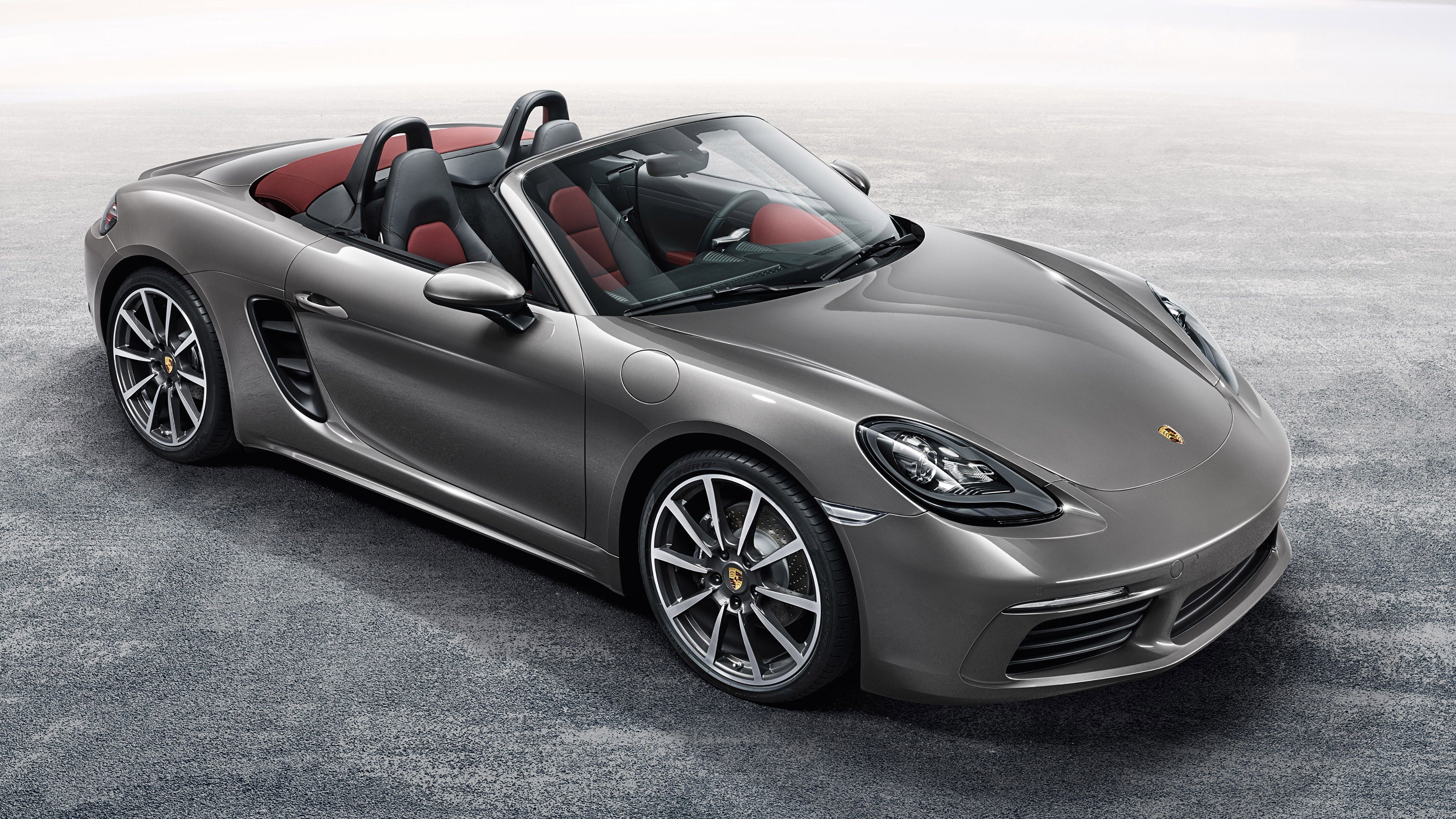 4100x2310 Wallpaper Porsche 718 Boxster, sports car, grey, Cars & Bikes, Desktop