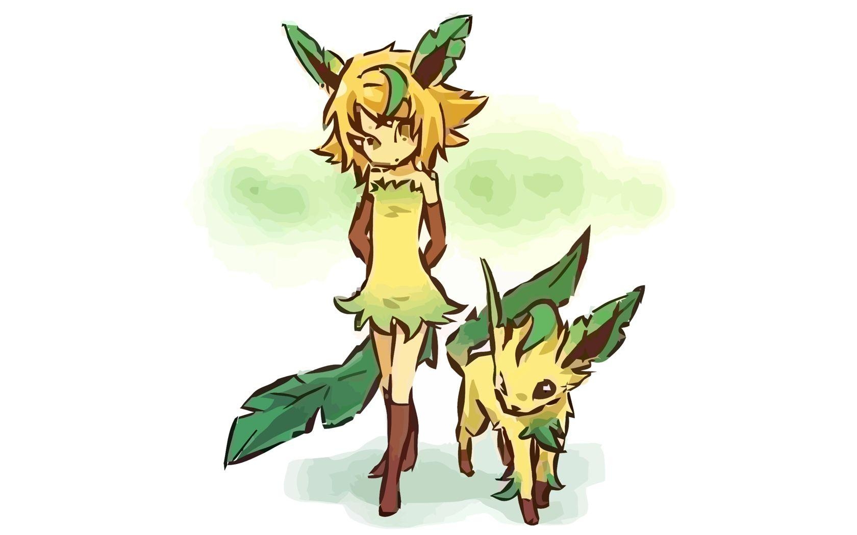 1680x1050 Leafeonémon Anime Image Board, Desktop