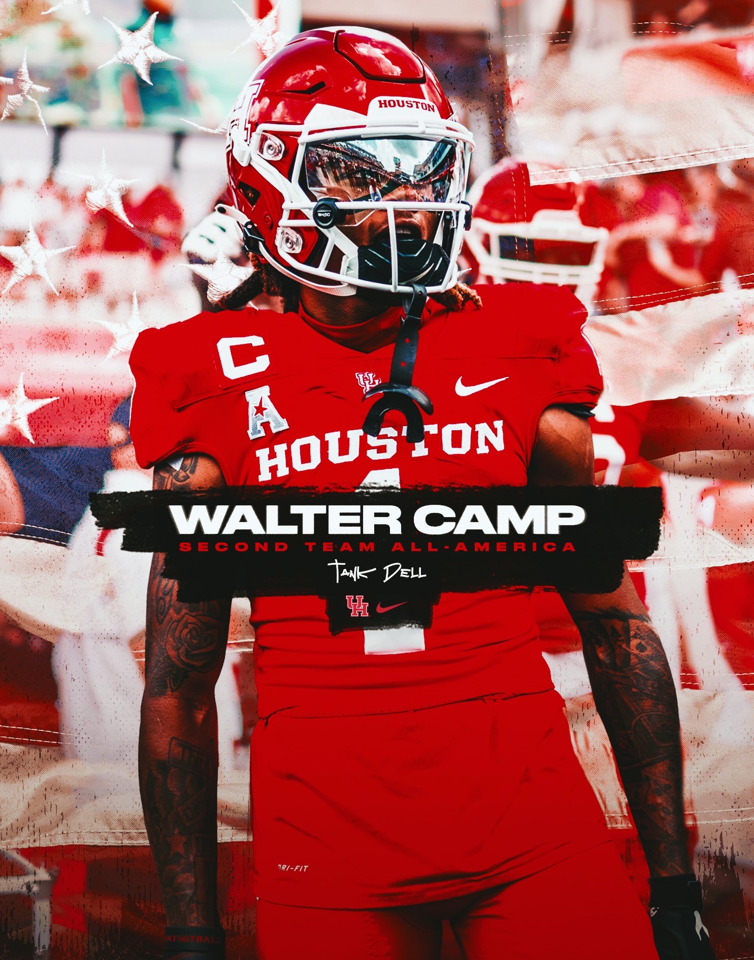 1490x1890 Houston Football Awards Keep Rolling In. Named Second Team All America #GoCoogs, Phone