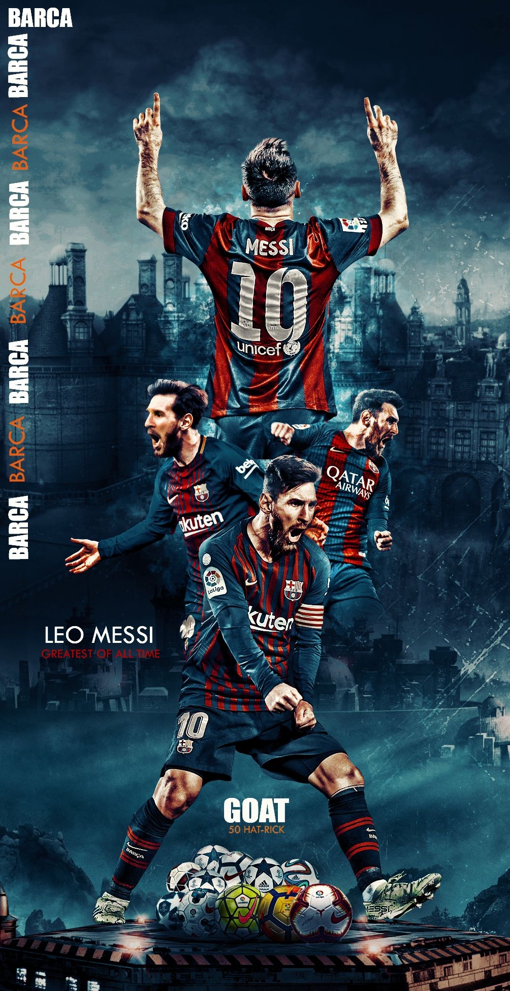 1010x1950 Messi Wallpaper, Phone