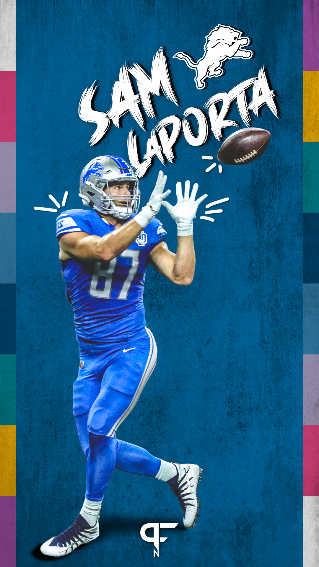 1080x1920 Mobile phone wallpaper of Detroit Lions, Phone