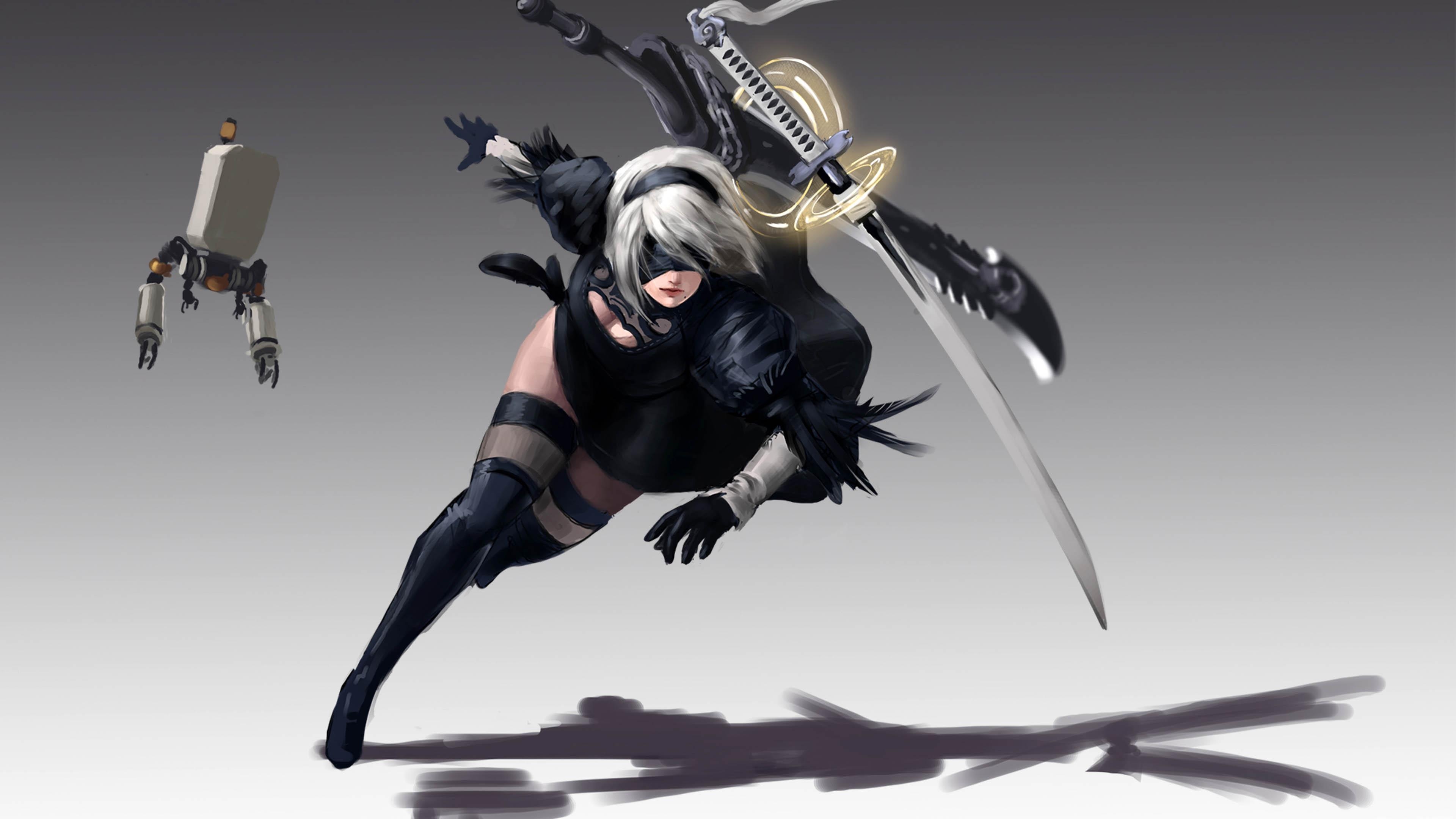 3840x2160 Nier Automata Wallpaper For Pc Automata Wallpaper 2b, Desktop