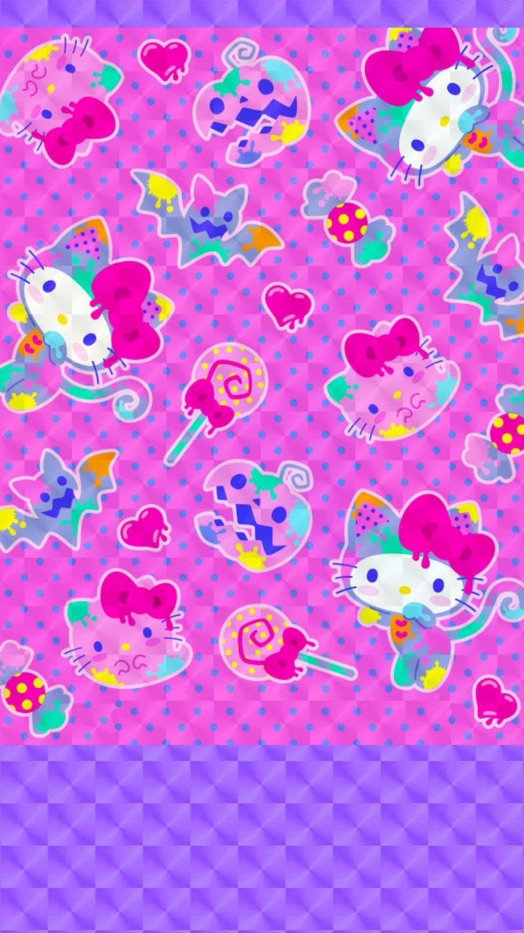 1080x1920 Hello Kitty Thanksgiving Wallpaper, Phone