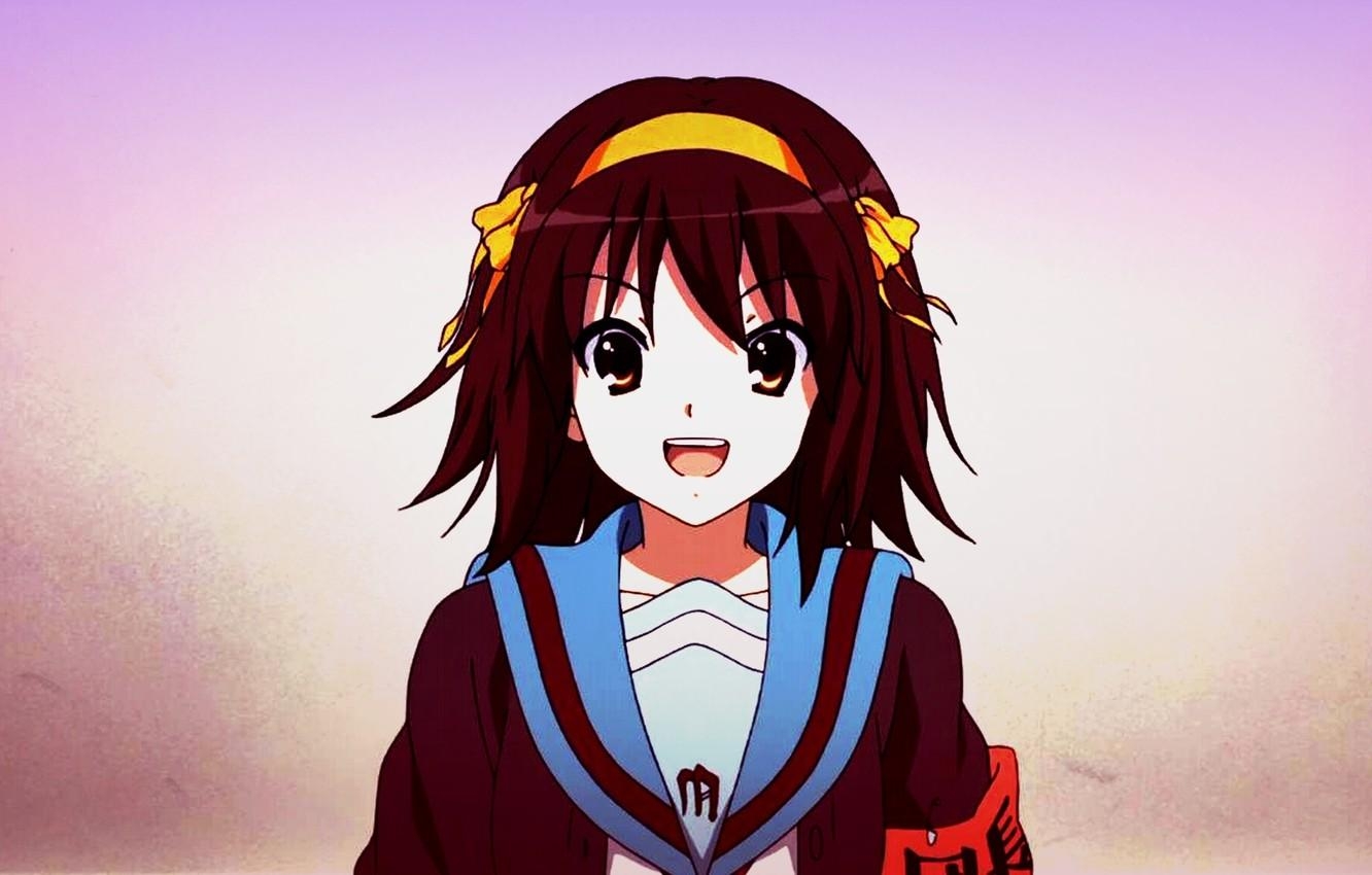 1340x850 Wallpaper Anime, Anime, Haruhi Suzumiya, Haruhi, Haruhi, Desktop