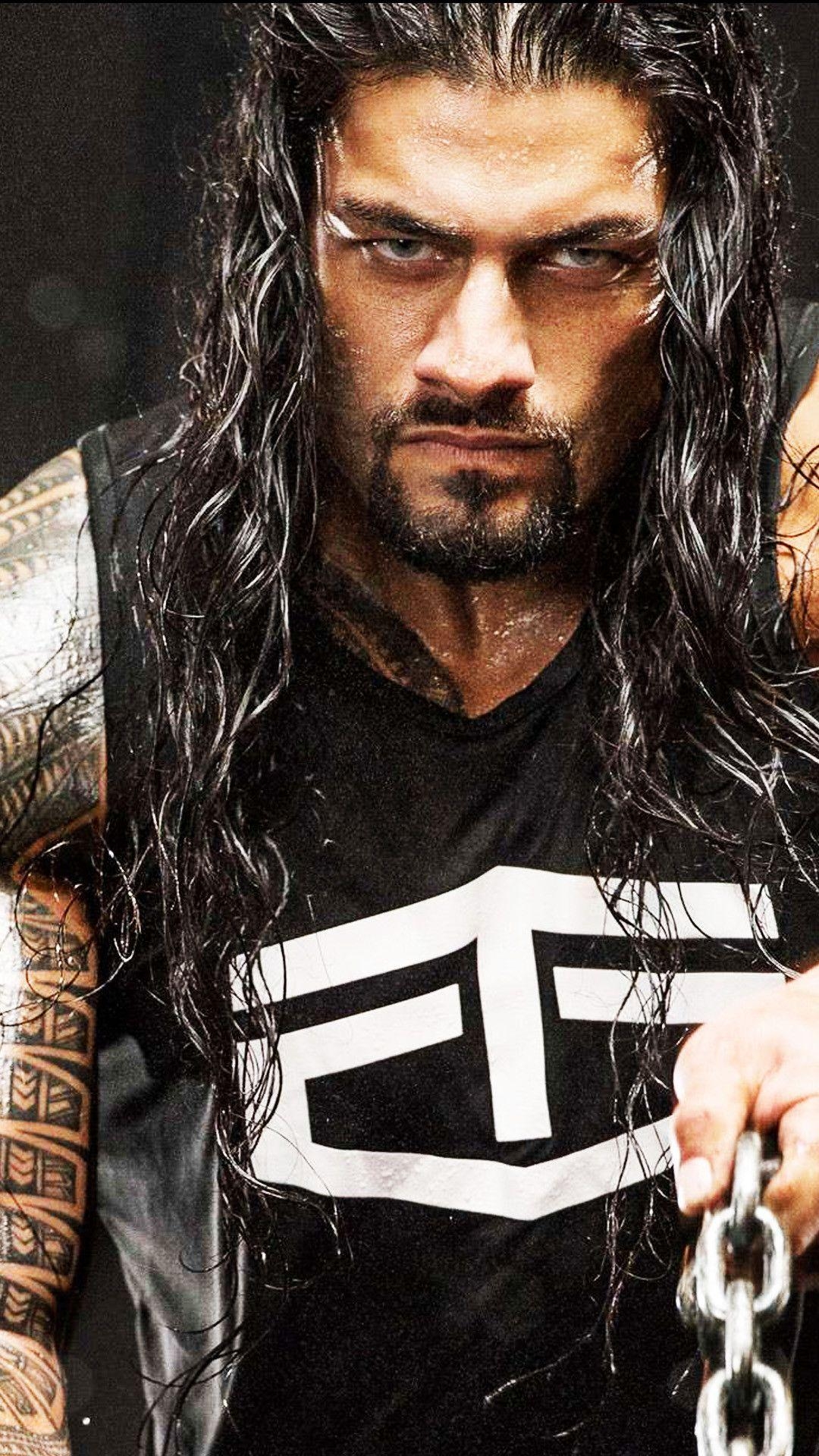 1080x1920 Roman Reigns Logo Wallpaper.com, Phone