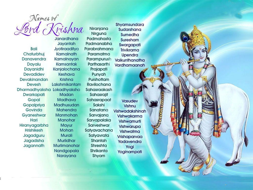 1030x770 God Krishna All Name List HD Wallpaper, Desktop