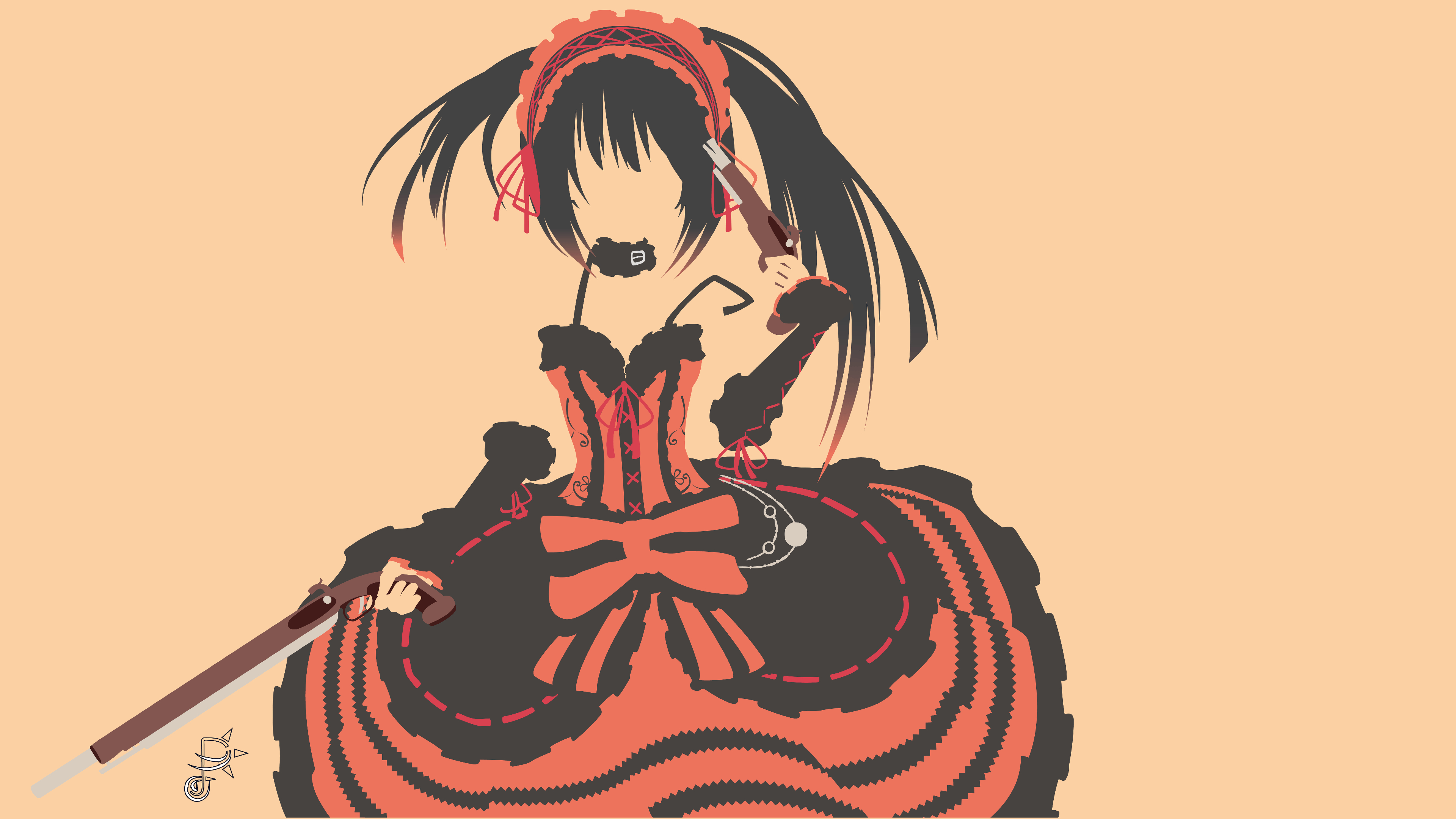 3840x2160 Kurumi Tokisaki HD Wallpaper. Background, Desktop