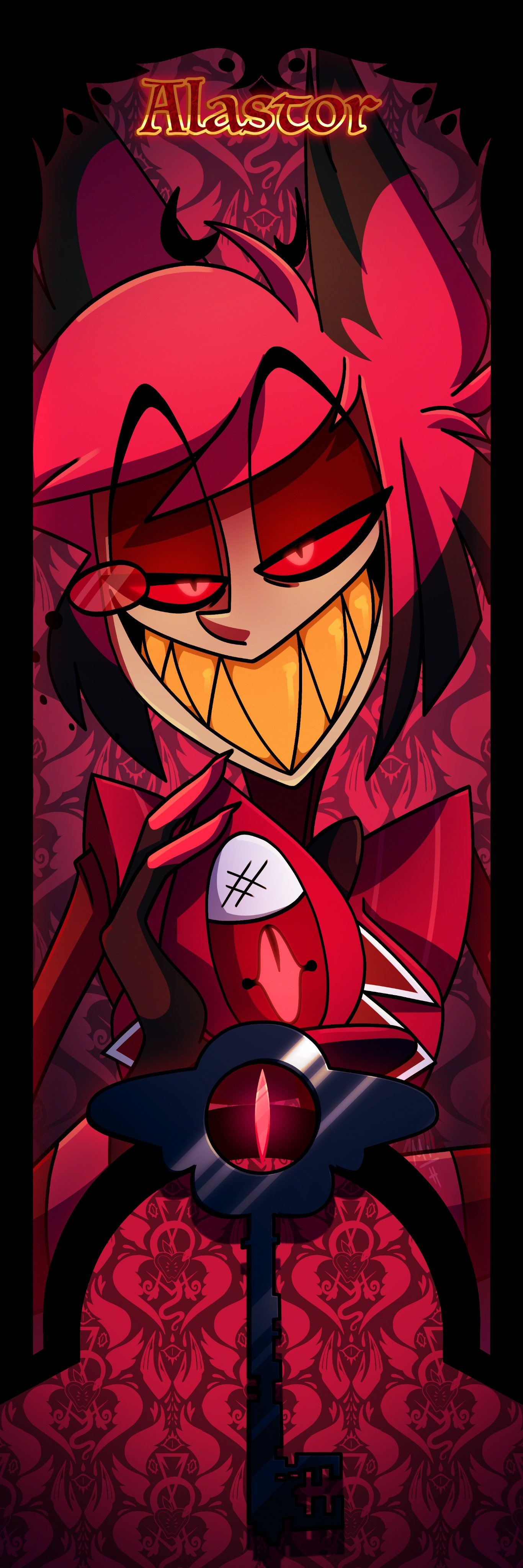 1370x4100 HazbinHotelFanart #HazbinHotel, Phone