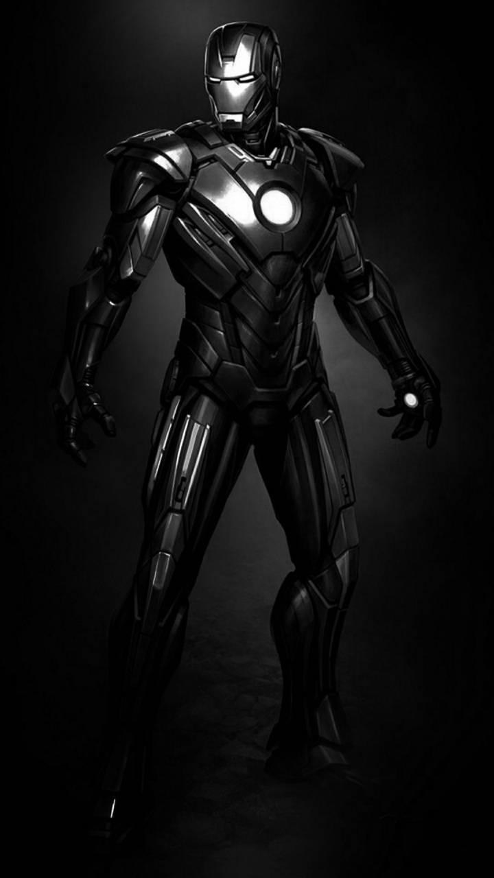 720x1280 Black Ironman wallpaper, Phone