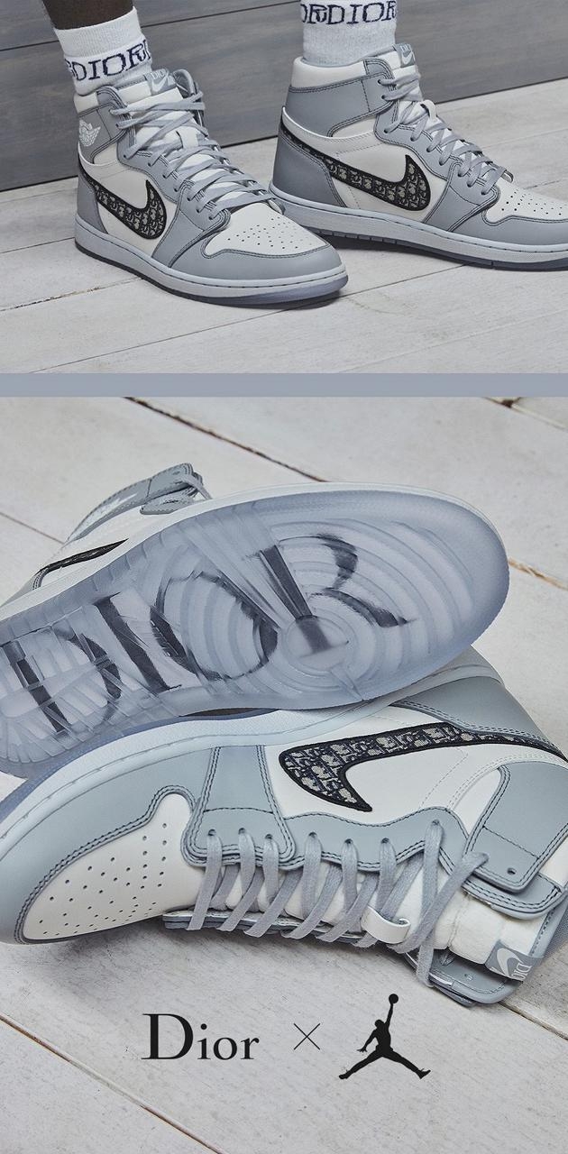 630x1280 Jordan x Dior wallpaper, Phone