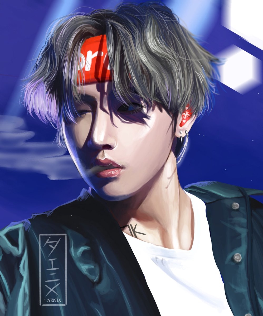 1000x1200 Fanart Anime Kim Taehyung, Phone