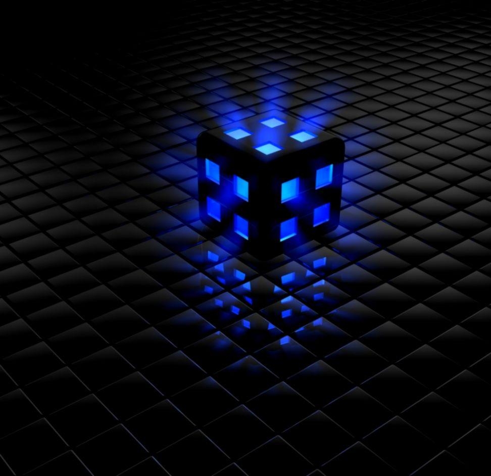 980x950 Wallpaper 3D Dice HD Cool, Desktop