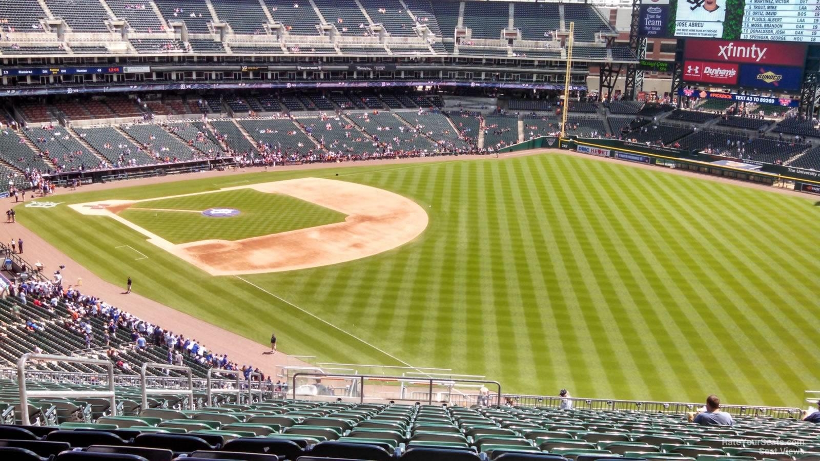 1600x900 Comerica Park Section 212, Desktop