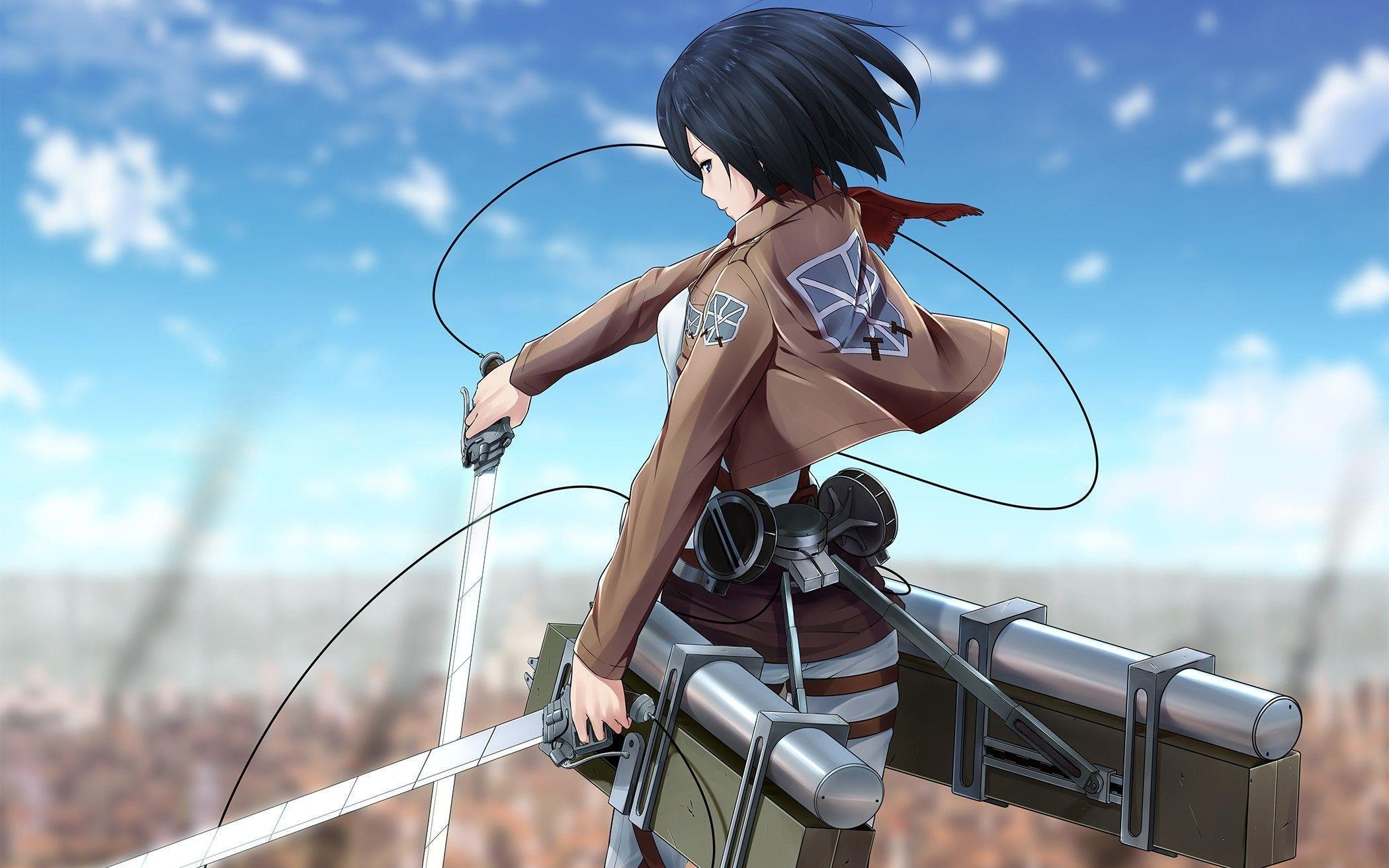 2100x1320 Mikasa Ackerman HD Wallpaper and Background Image, Desktop