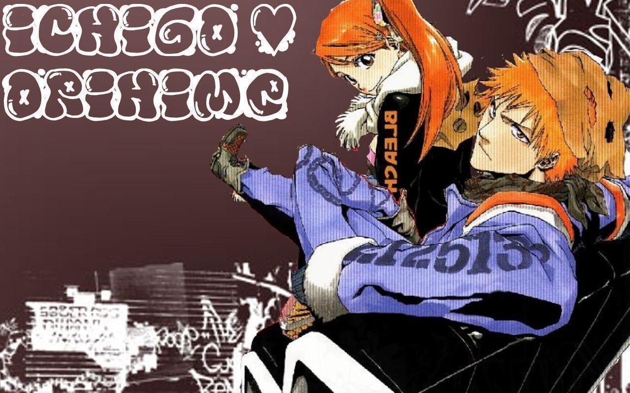 1280x800 Ichigo & Orihime Inoue Wallpaper, Desktop