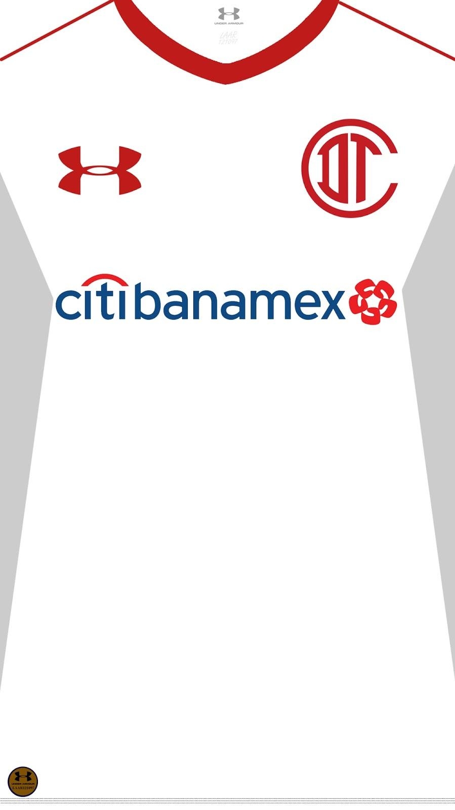 900x1600 Wallpaper Jersey Club Deportivo Toluca 2017 2018 Liga Mx, Phone