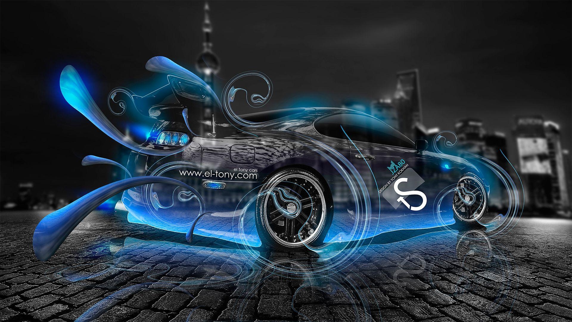 1920x1080 Toyota Supra Crystal City JDM Effects 2013, Desktop