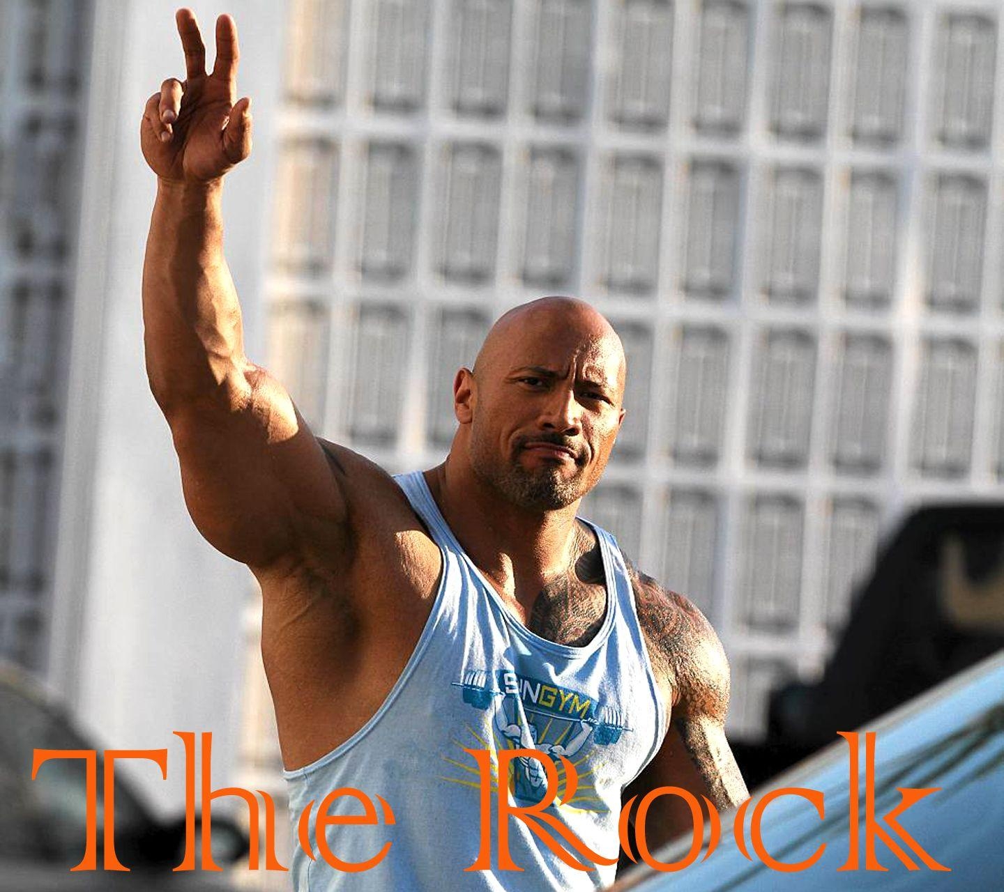 1440x1280 WWE The Rock Dwayne Johnson HD Wallpaper HD Wallpaper. HD, Desktop