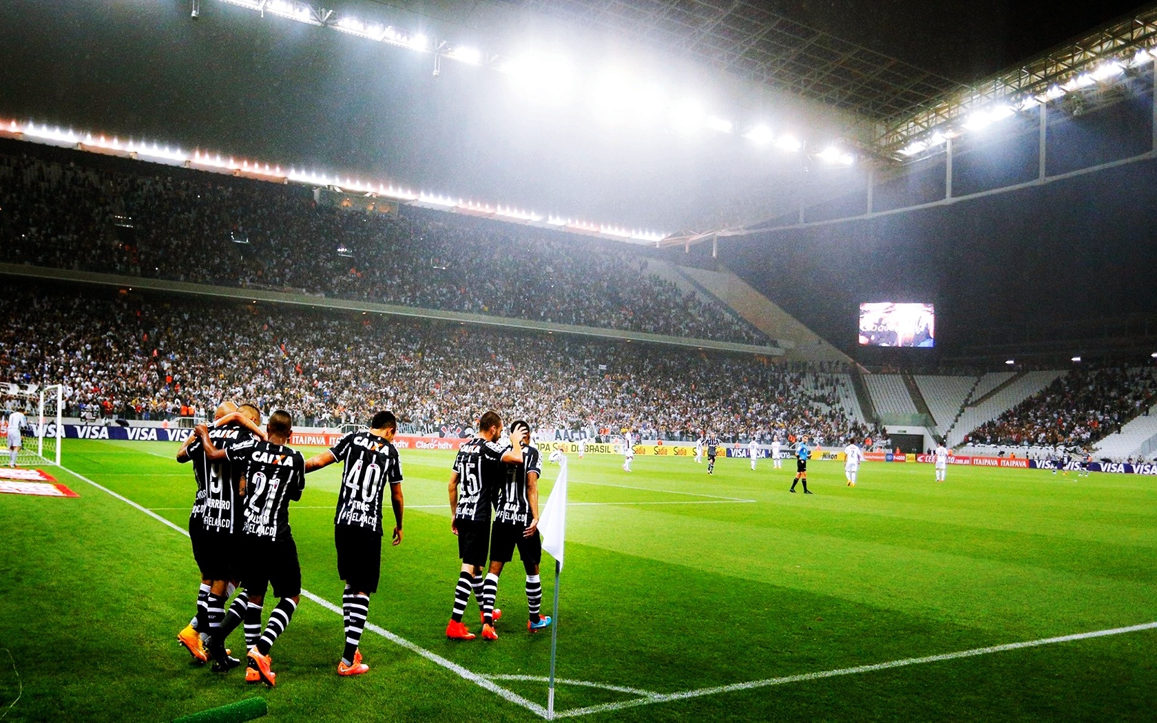 1680x1050 Wallpaper, Arena Corinthians, stadium, soccer, Desktop