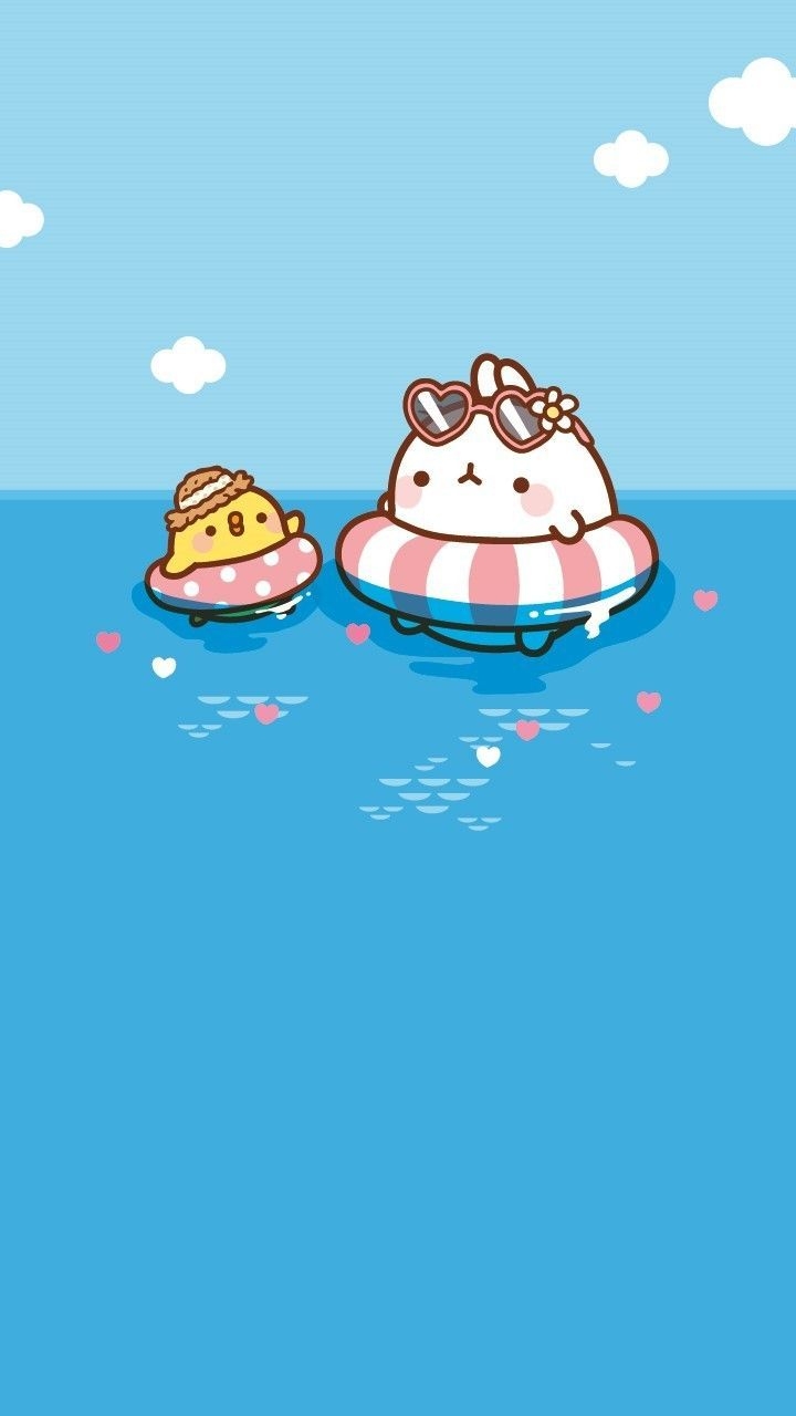 720x1280 Molang Wallpaper. Molang wallpaper, Cute anime wallpaper, Cute, Phone