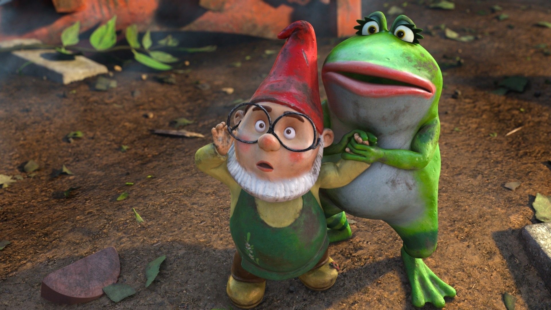 1920x1080 Gnomeo & Juliet, Paris And Nanette, Desktop