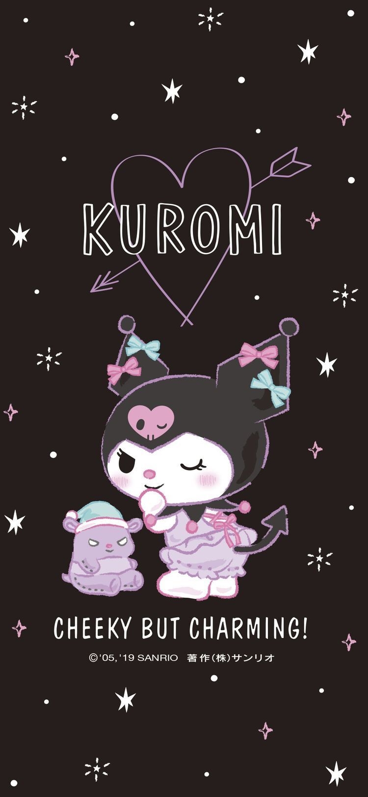 750x1630 Kuromi Wallpaper, Phone