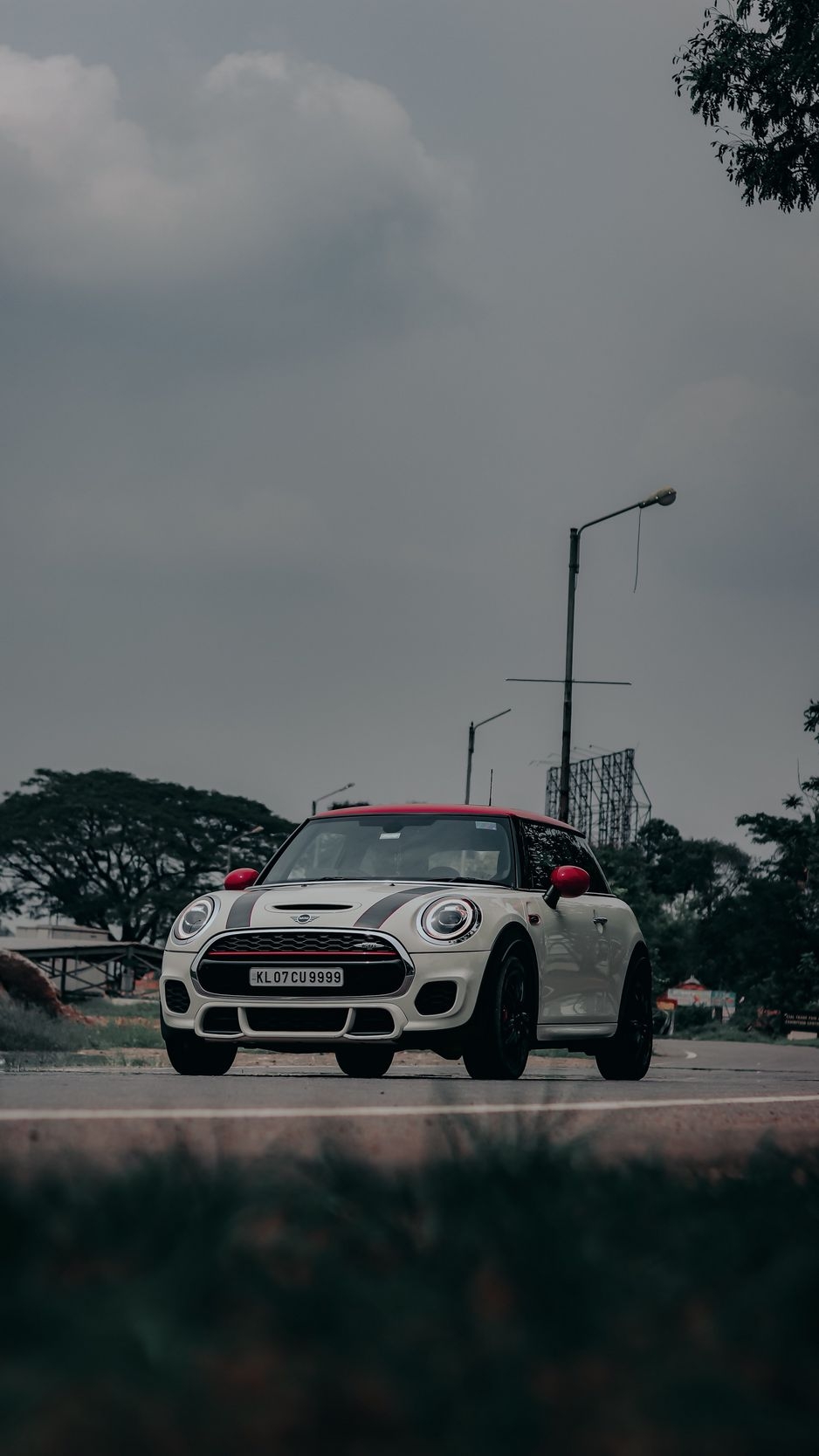 940x1670 Download Wallpaper  Mini Cooper, Mini, Car, White, Road, Turn Iphone 8 7 6s 6 For Parallax HD Background, Phone