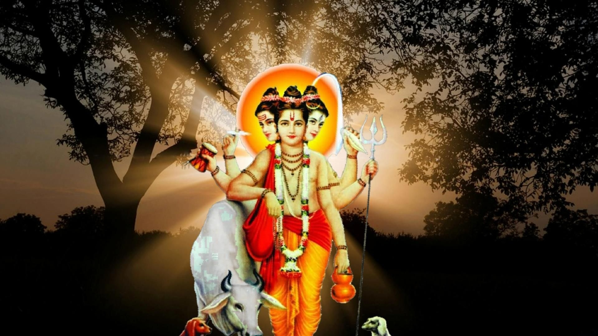 1920x1080 Dattatreya HD wall papers. All god image, Shiva hindu, Hindu gods, Desktop