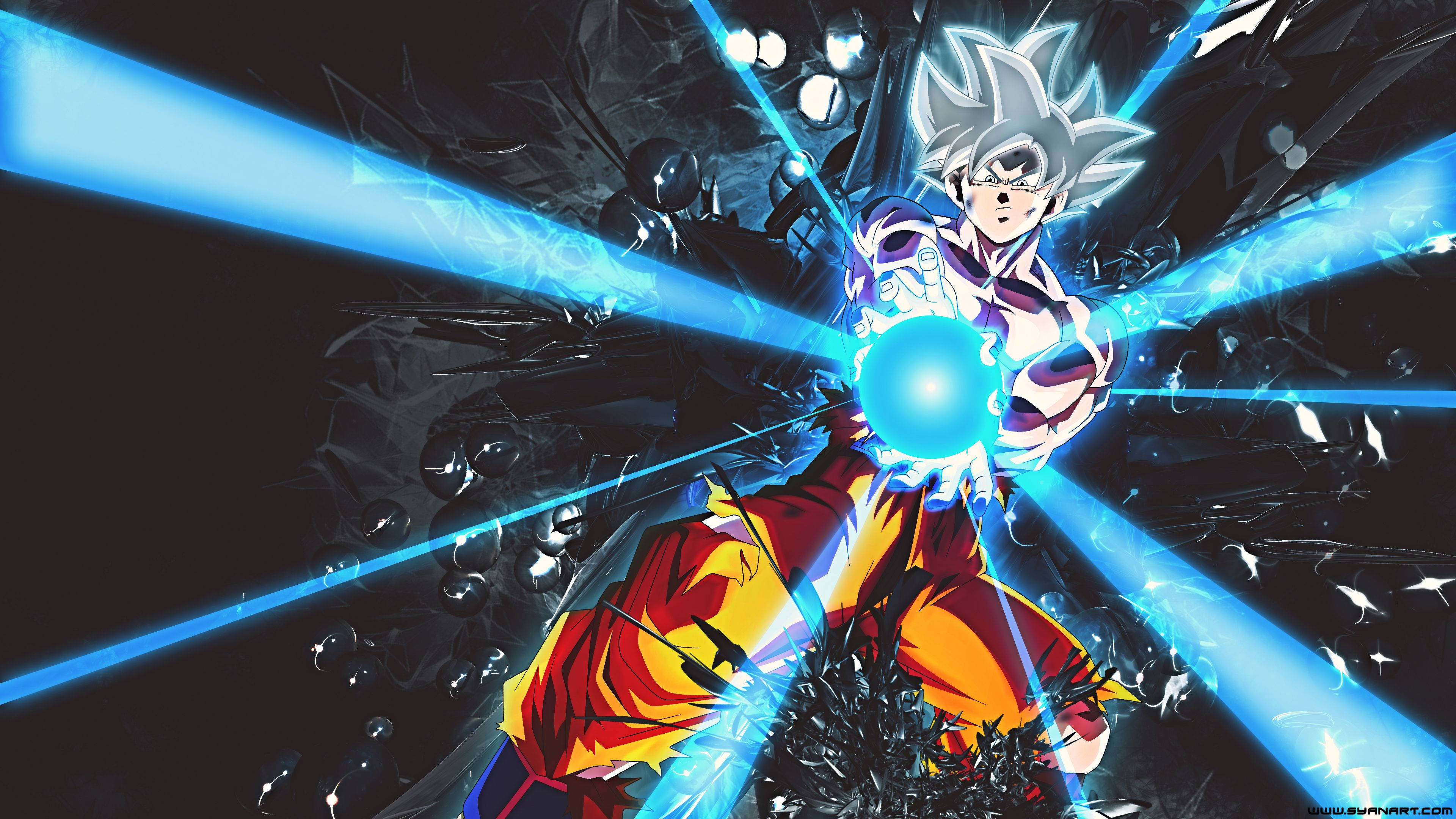 3840x2160 Download Goku Ultra Instinct Wallpaper, Desktop