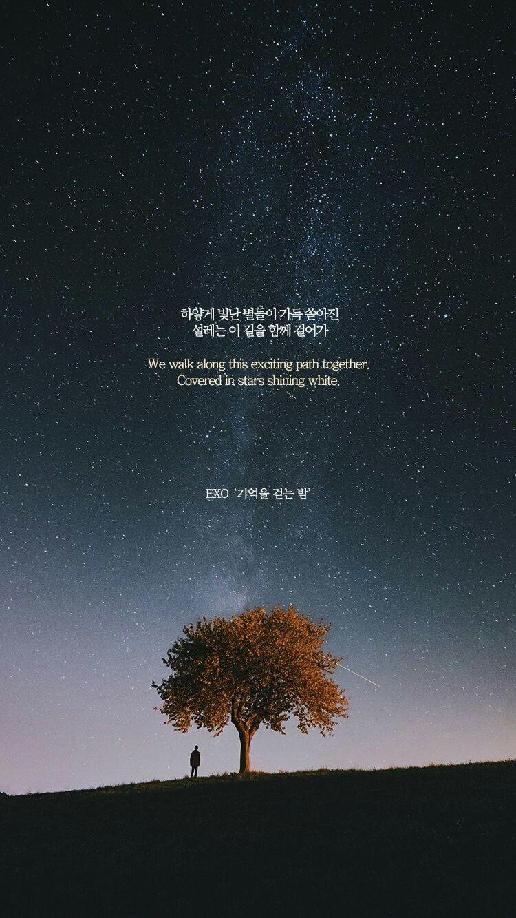 750x1340 Exo Wallpaper Song Lyrics, Phone