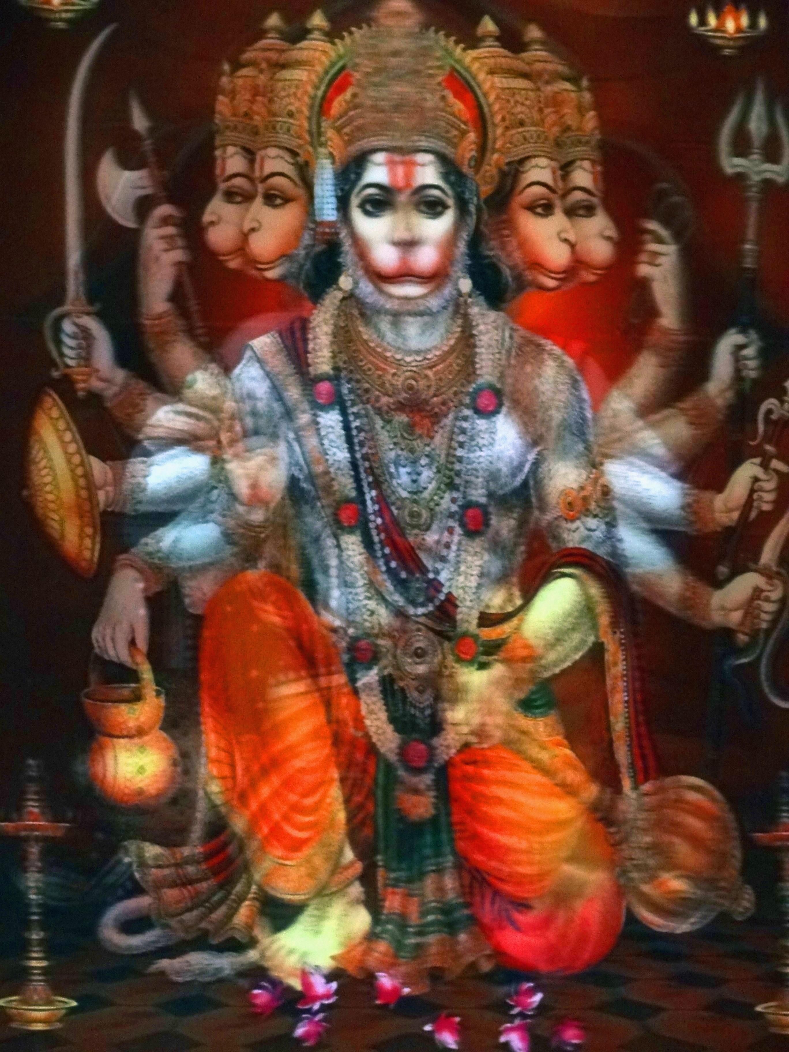 2740x3650 Lord Hanuman HD Image, Phone