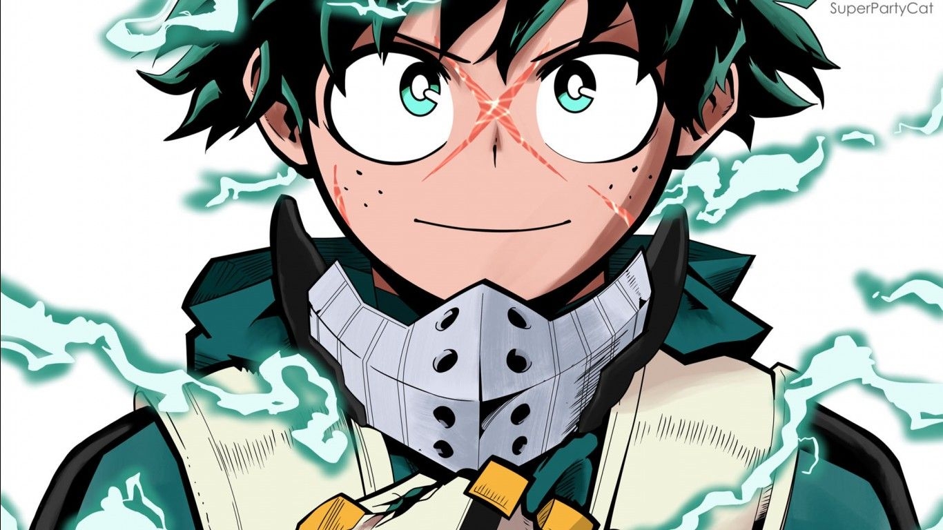 1370x770 Izuku Midoriya Boku no Hero Academia HD My Hero Academia Wallpaper, Desktop