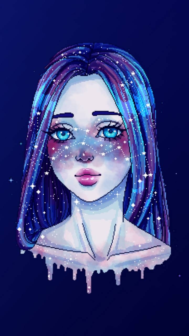 720x1280 Galaxy Girl wallpaper, Phone