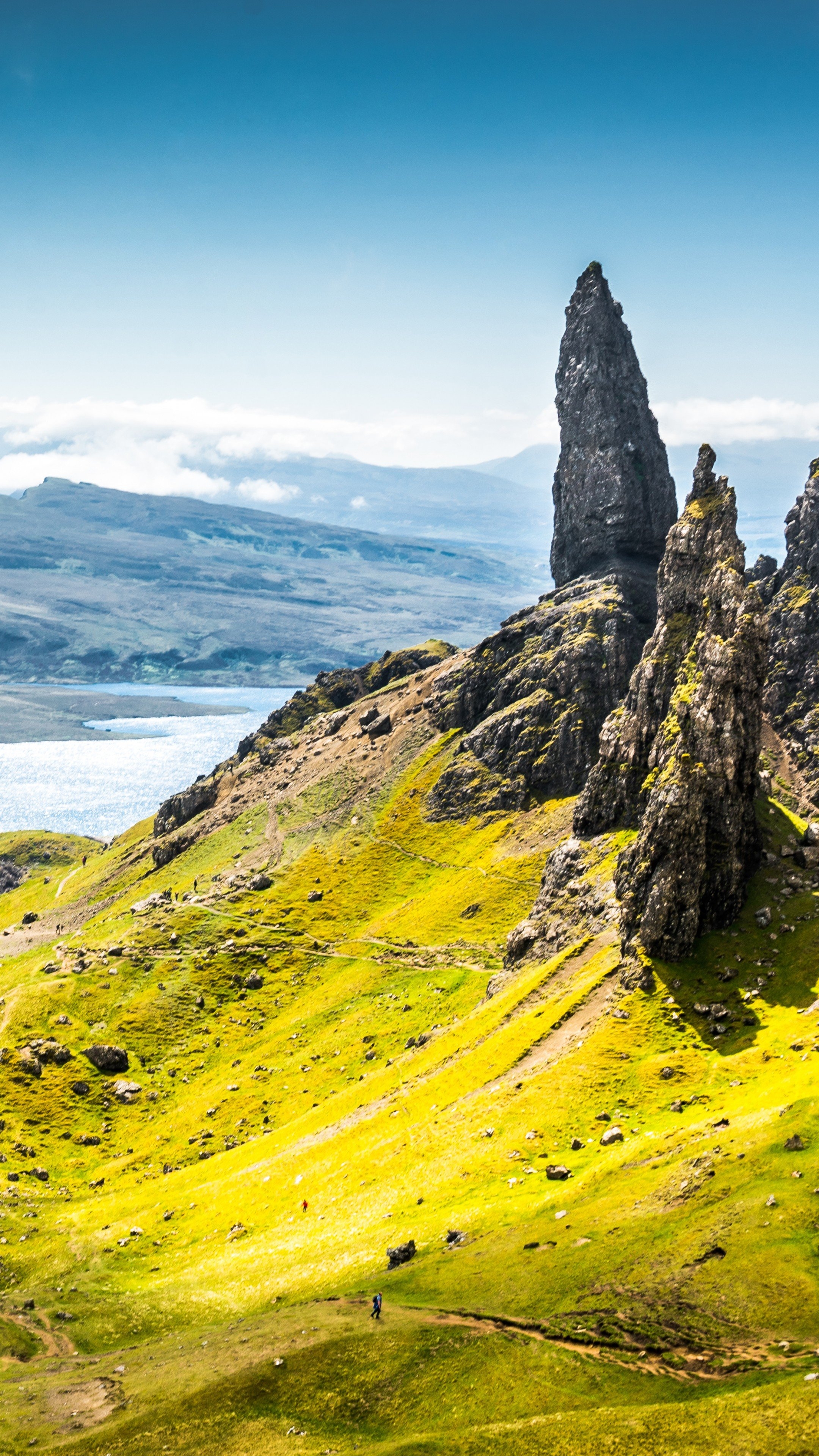 2160x3840 Wallpaper Isle of Skye, Scotland, Europe, nature, travel, 8k, Phone