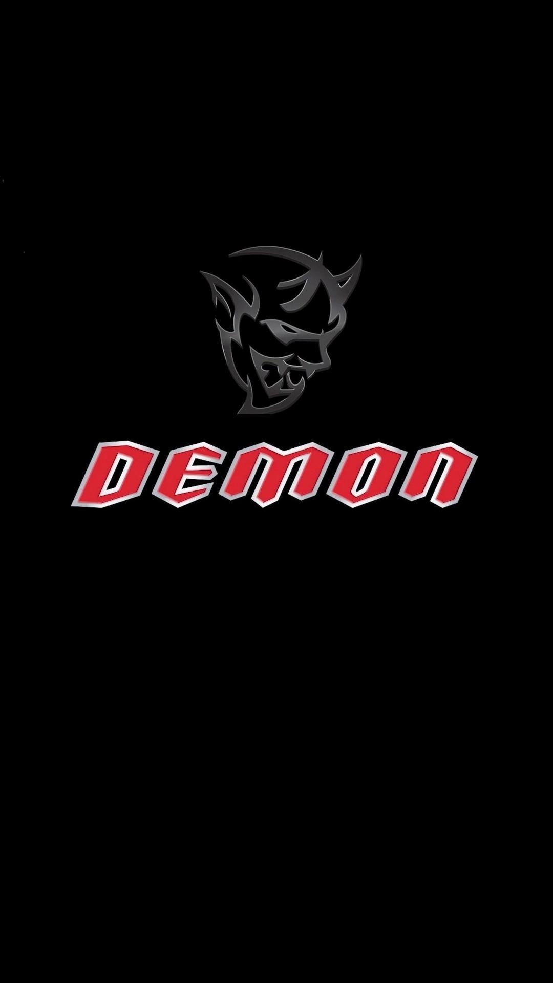 1080x1920 Dodge Demon Logo iPhone Wallpaper 3D iPhone Wallpaper, Phone