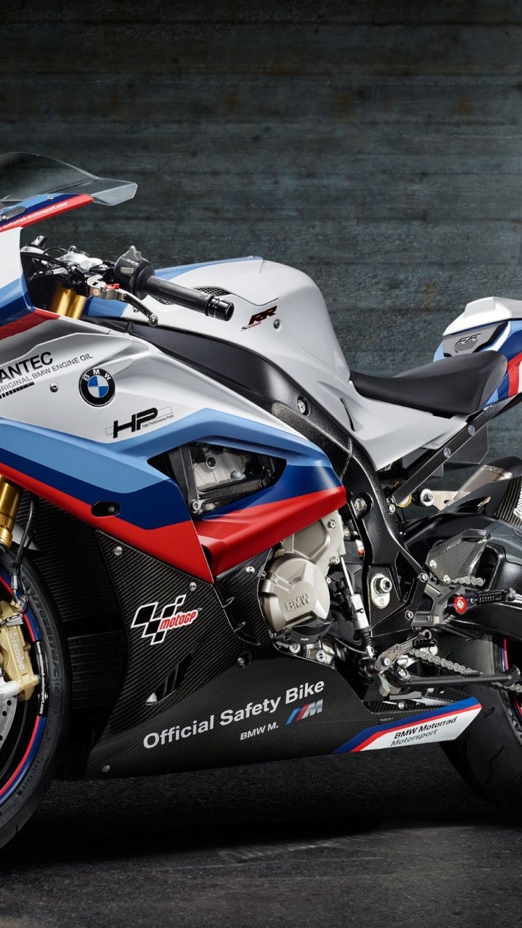 750x1340 Download wallpaper: BMW S1000RR MotoGP Safety Motorcycle, Phone