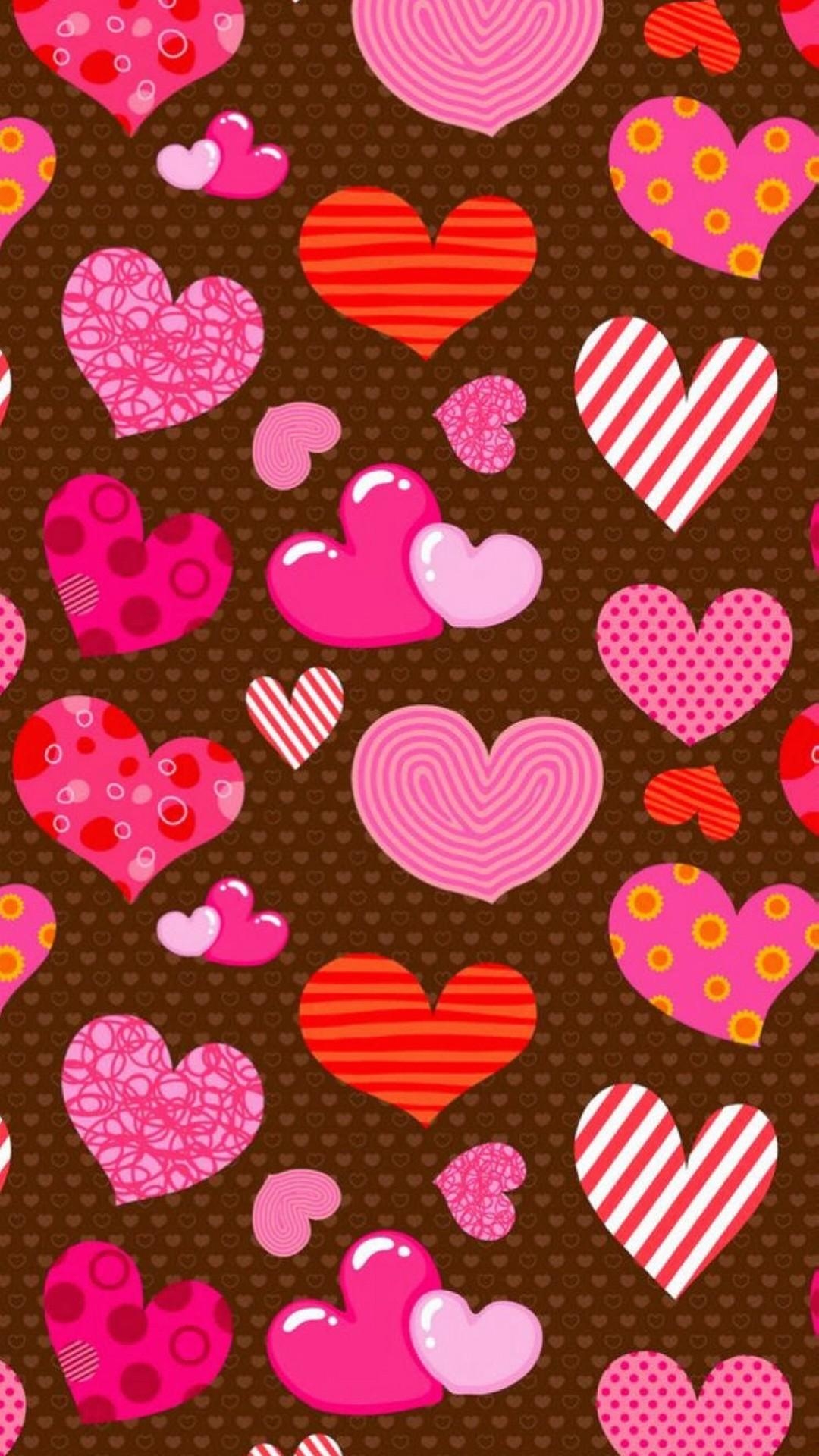 1080x1920 Wallpaper Happy Valentines Day iPhone 3D iPhone Wallpaper, Phone