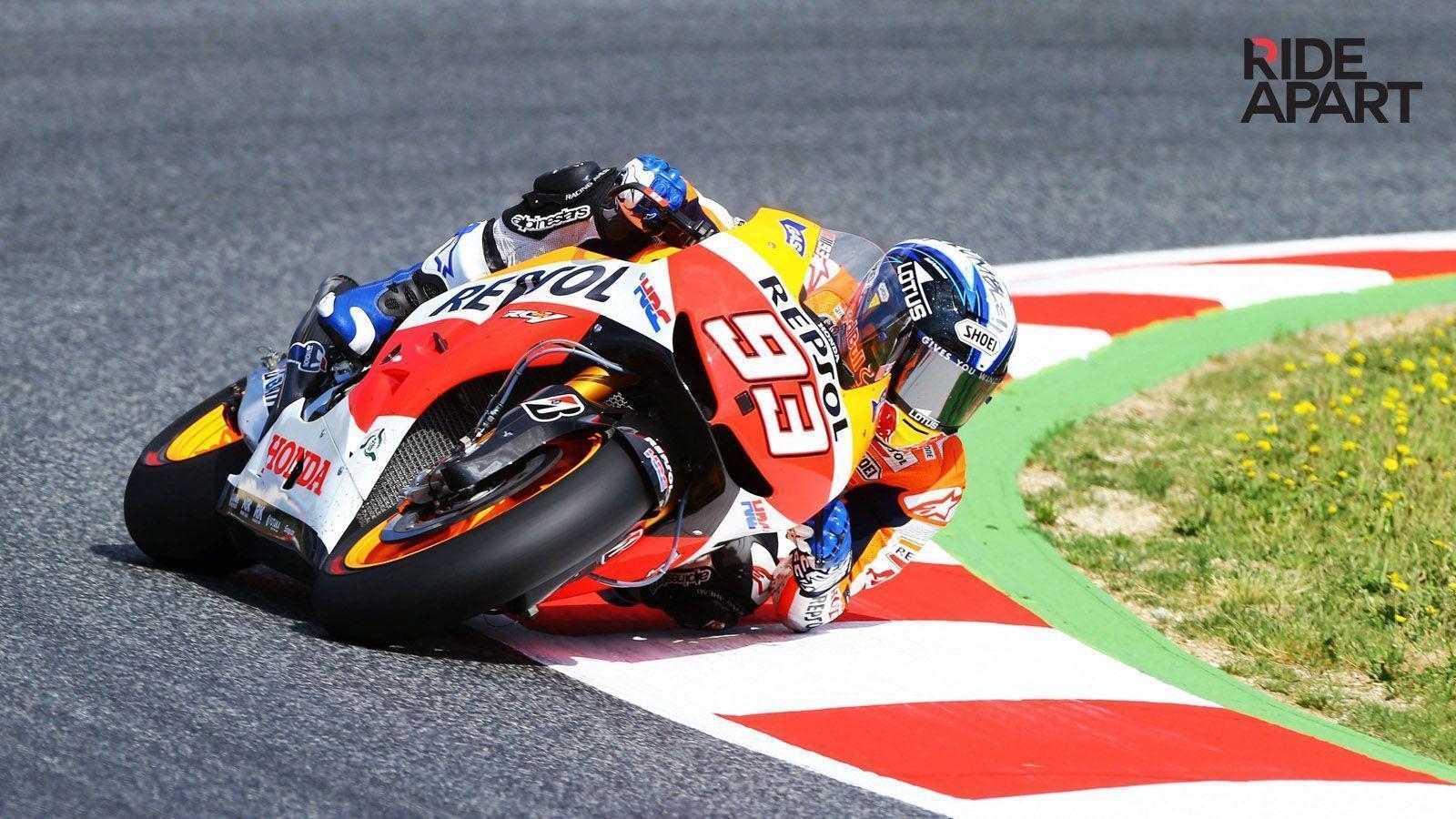 1600x900 Elbow Dragging Marc Marquez Wallpaper From His Rookie, Desktop