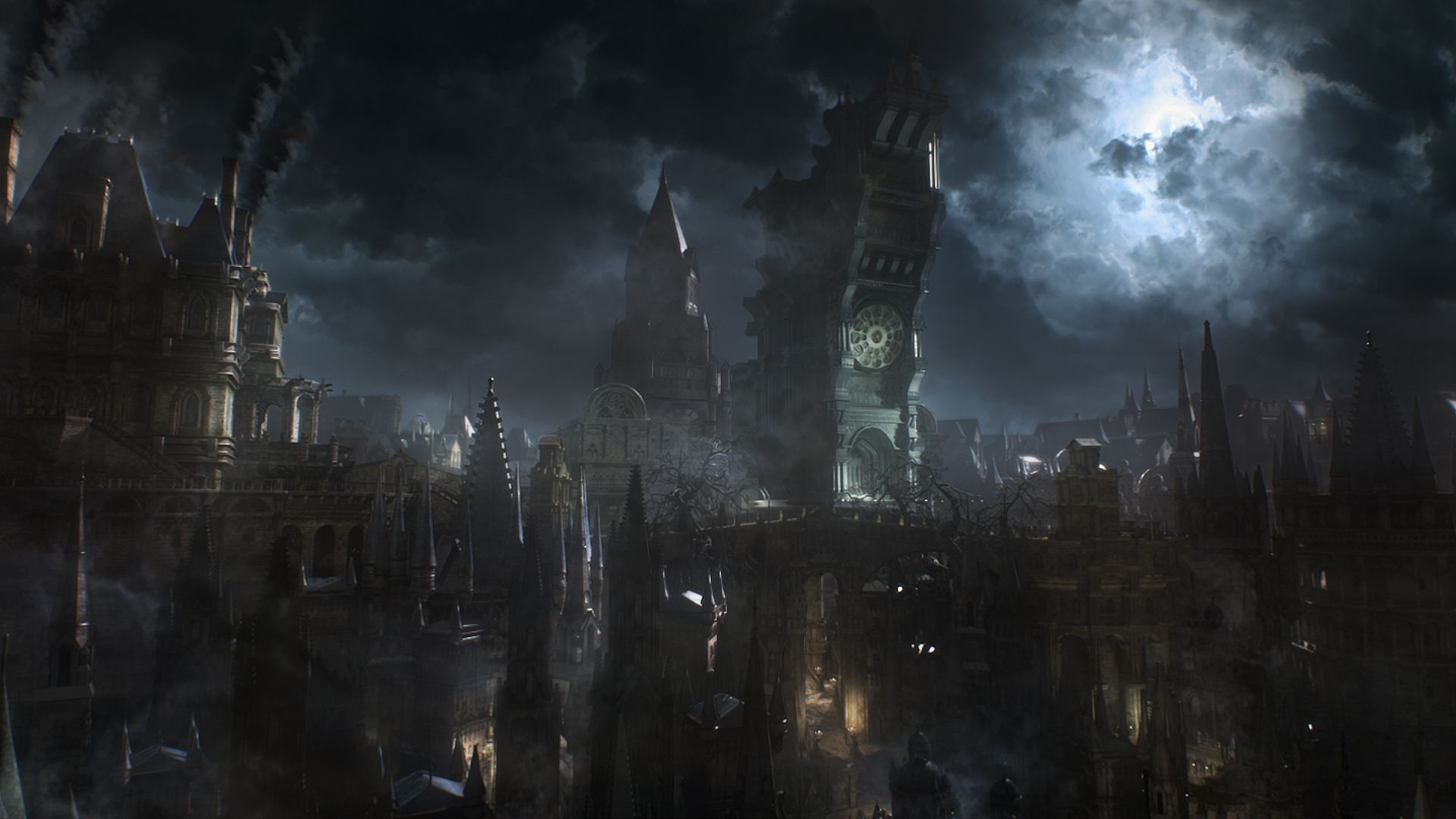 1920x1080 Bloodborne City Wallpaper Free Bloodborne City Background, Desktop