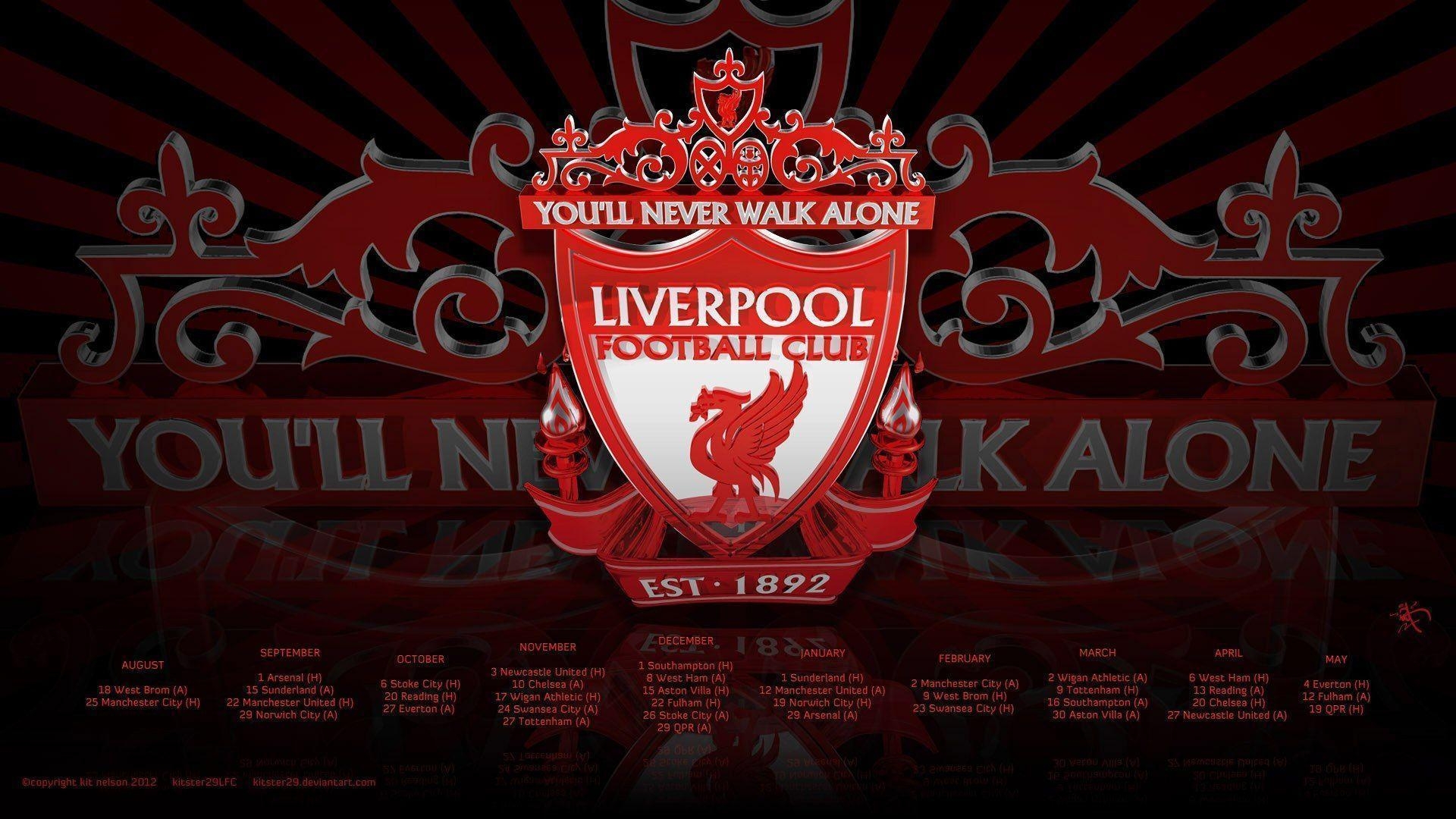 1920x1080 Wallpaper Logo Liverpool 2015, Desktop