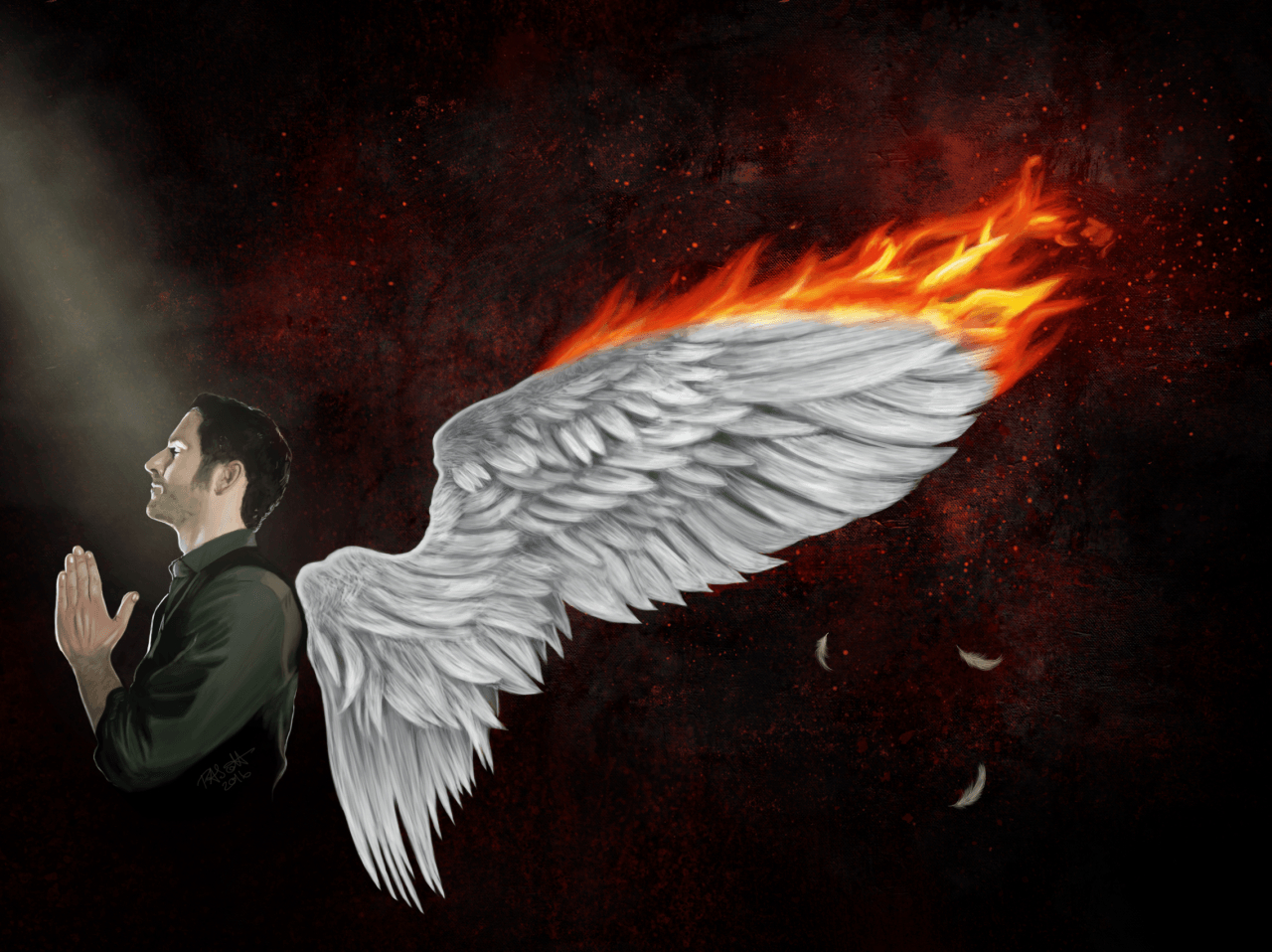 1280x960 Lucifer Morningstar. Lucifer. Morning star, Tom ellis, Desktop